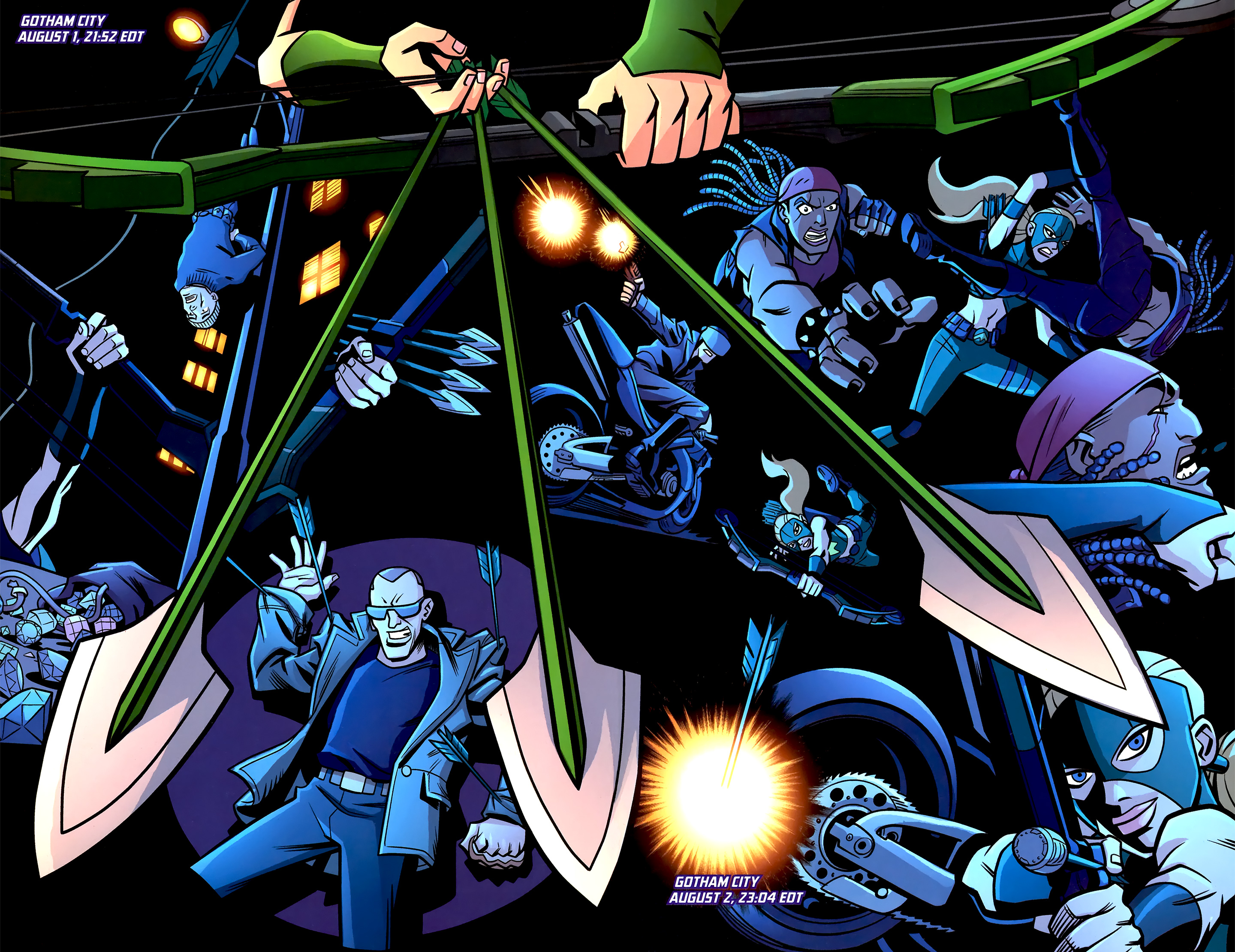 Justice 7. 007 Комикс.
