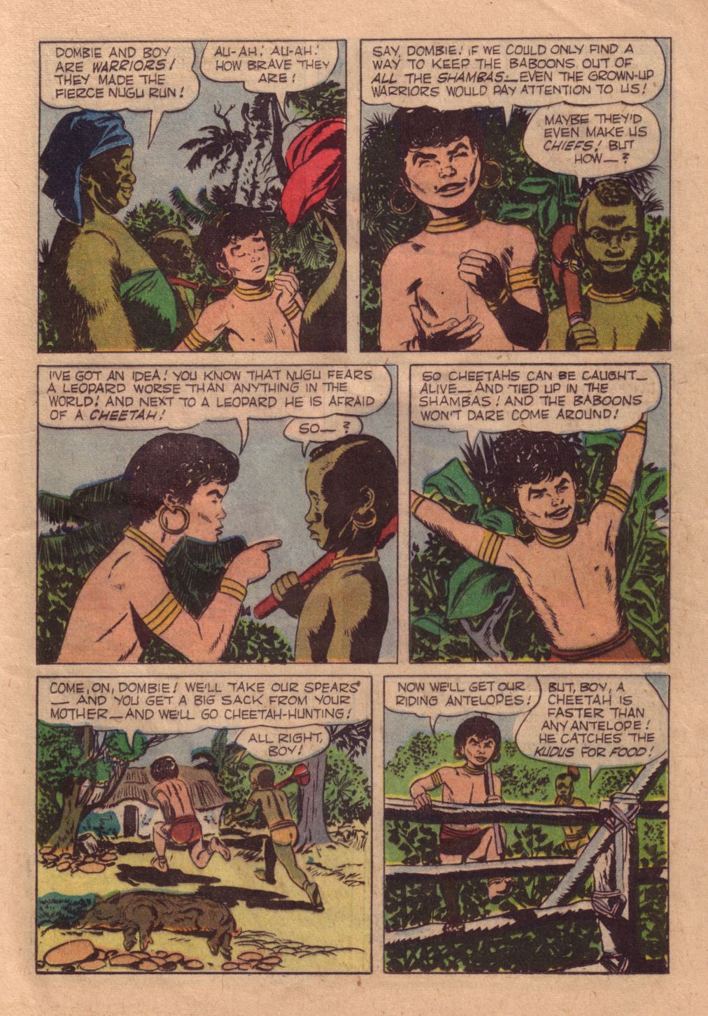 Read online Tarzan (1948) comic -  Issue #106 - 21