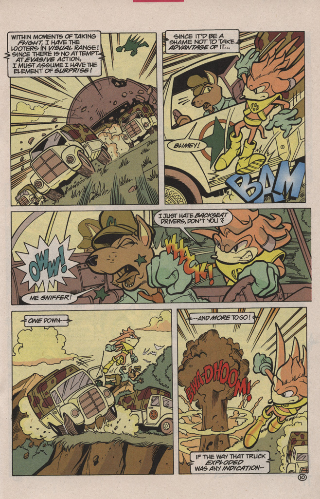 Read online Knuckles the Echidna comic -  Issue #5 - 15