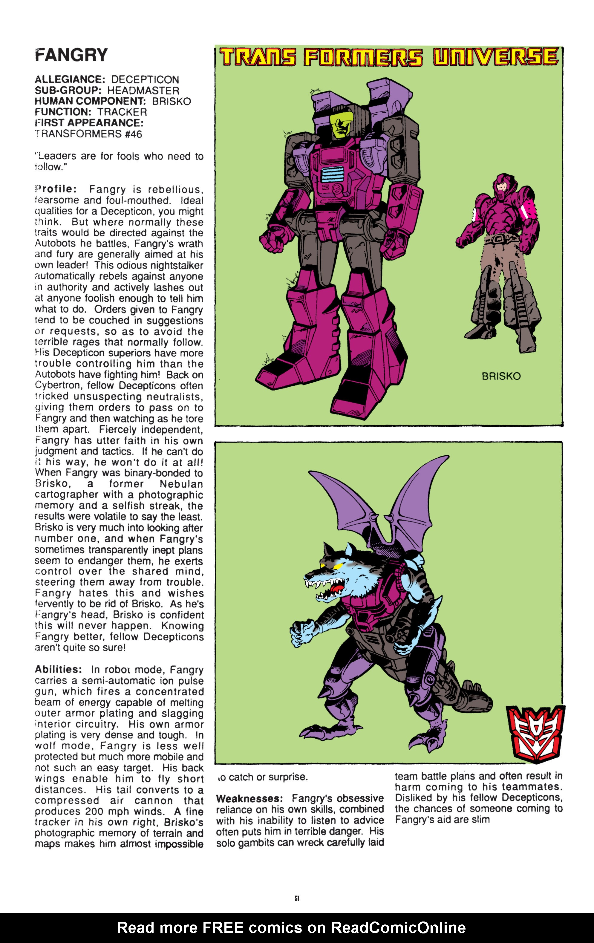 Read online The Transformers Classics comic -  Issue # TPB 8 - 51