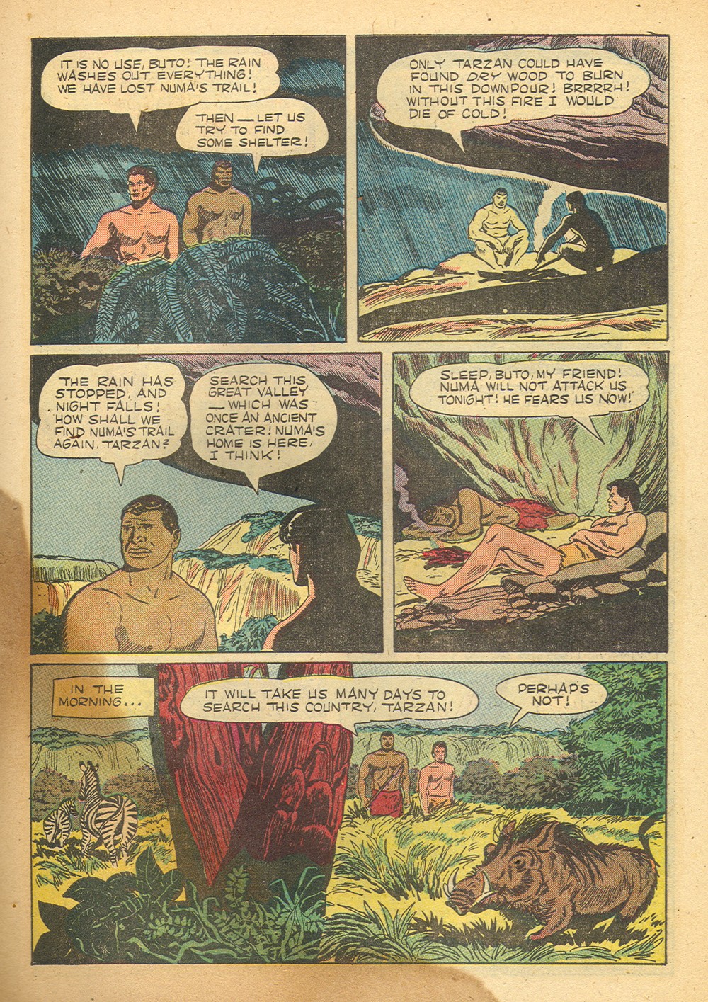 Read online Tarzan (1948) comic -  Issue #54 - 15