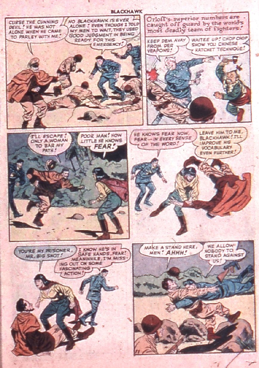 Read online Blackhawk (1957) comic -  Issue #22 - 13