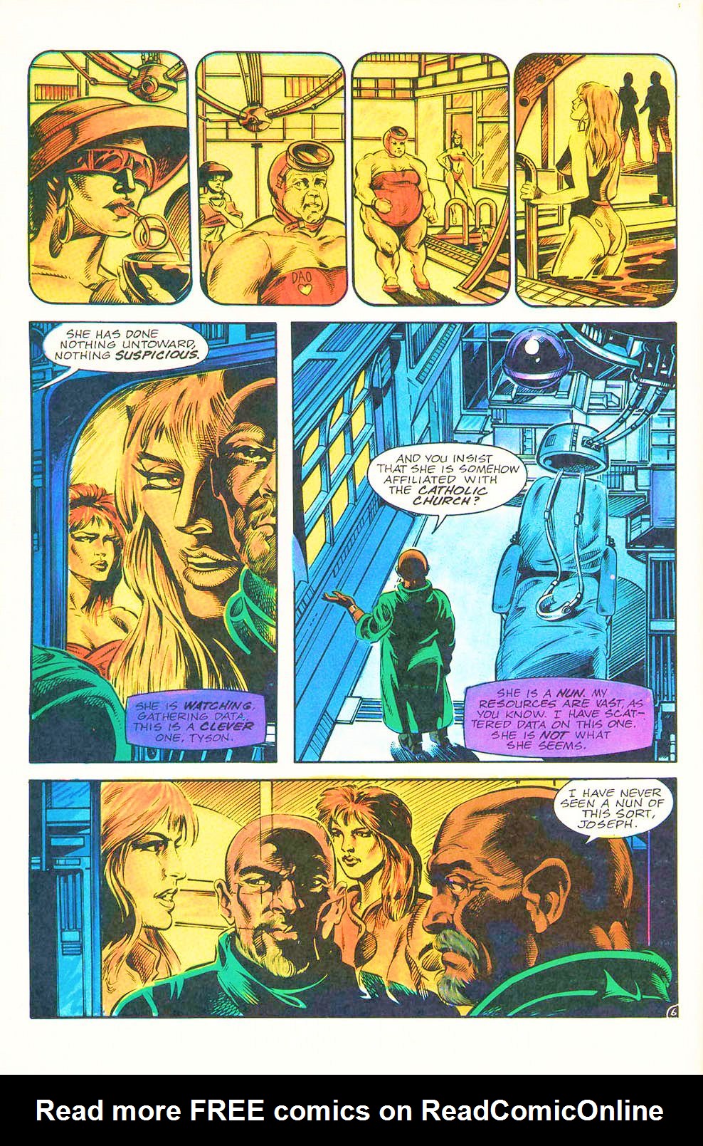 Read online Evangeline comic -  Issue #7 - 8