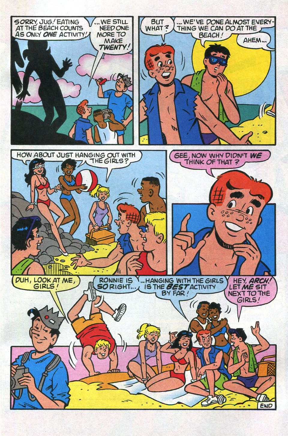 Read online Archie's Vacation Special comic -  Issue #7 - 49