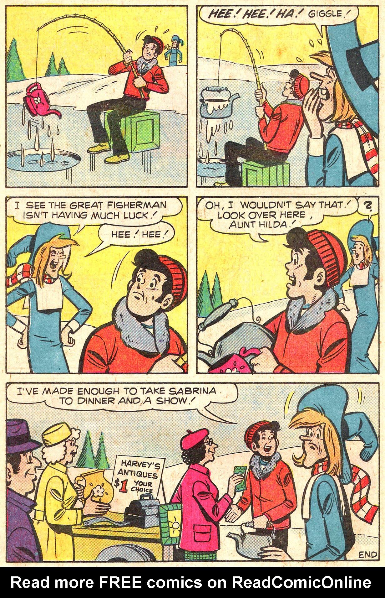 Read online Sabrina The Teenage Witch (1971) comic -  Issue #37 - 18