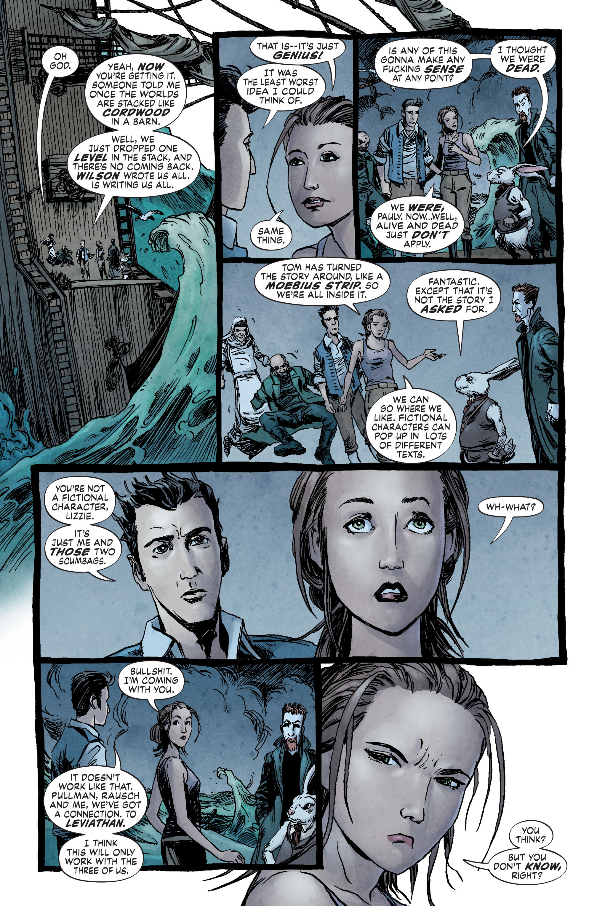 Read online The Unwritten: Apocalypse comic -  Issue #12 - 17