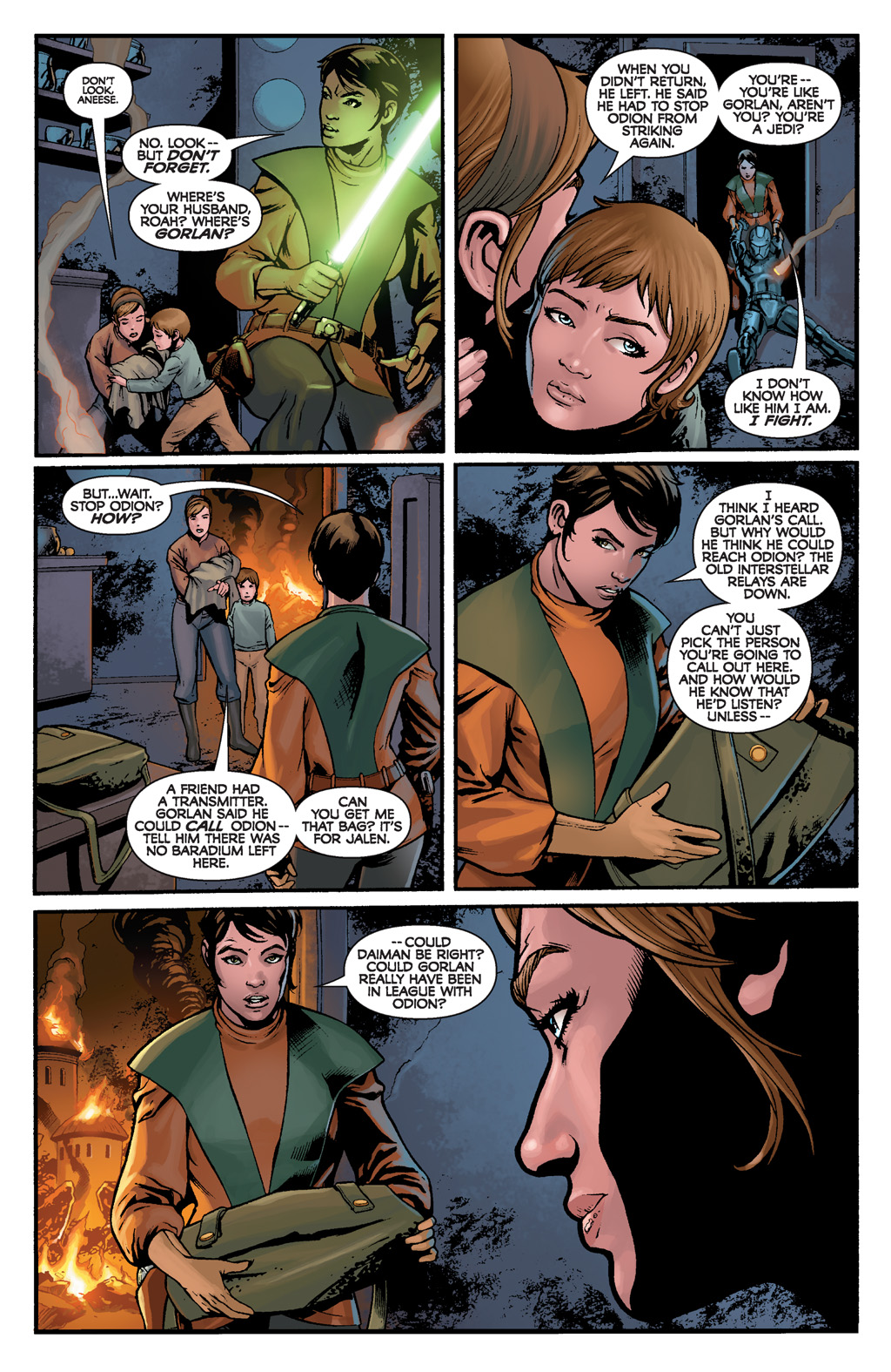 Read online Star Wars: Knight Errant comic -  Issue #4 - 10