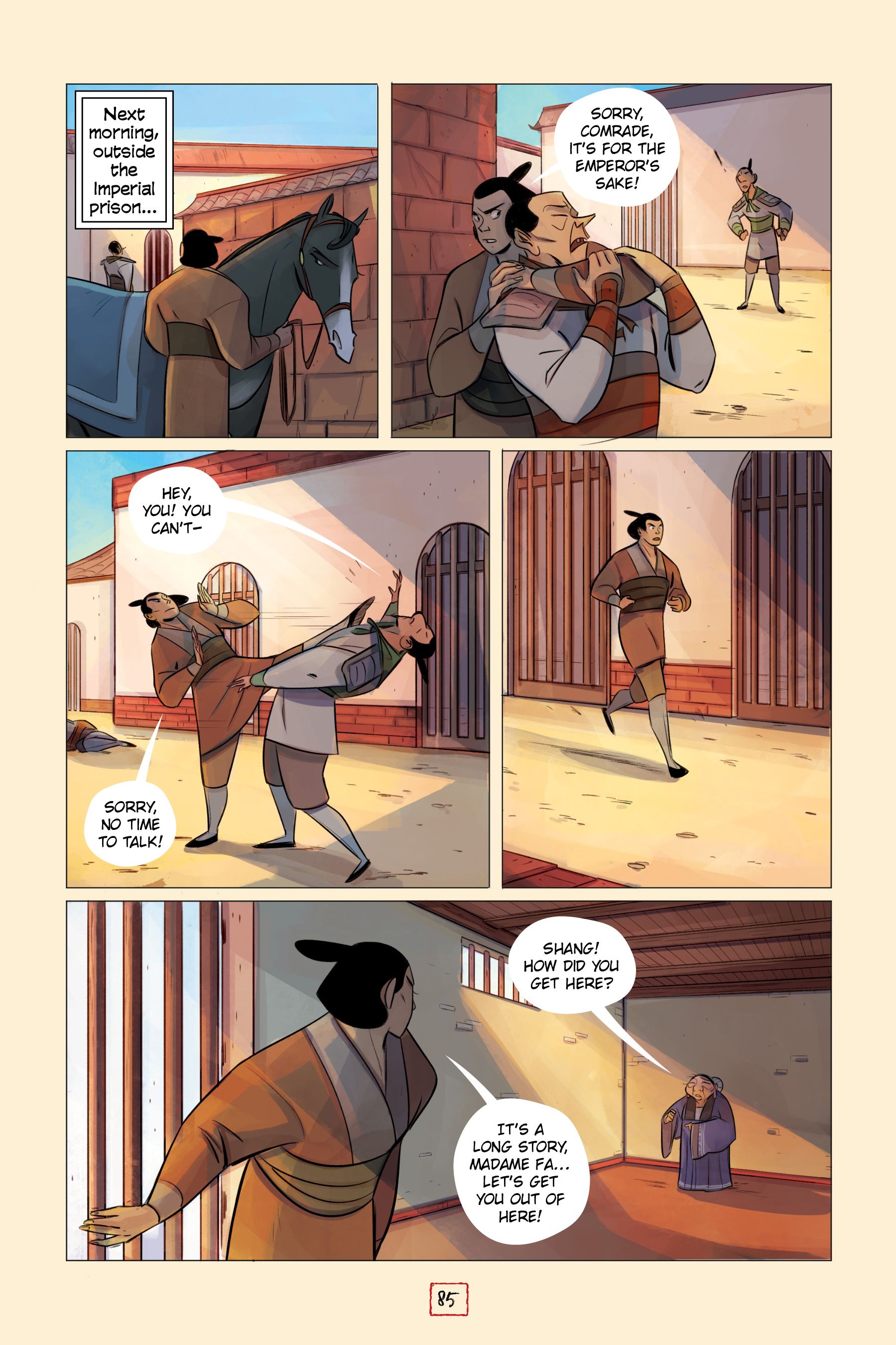 Read online Disney Mulan's Adventure Journal: The Palace of Secrets comic -  Issue # TPB - 84