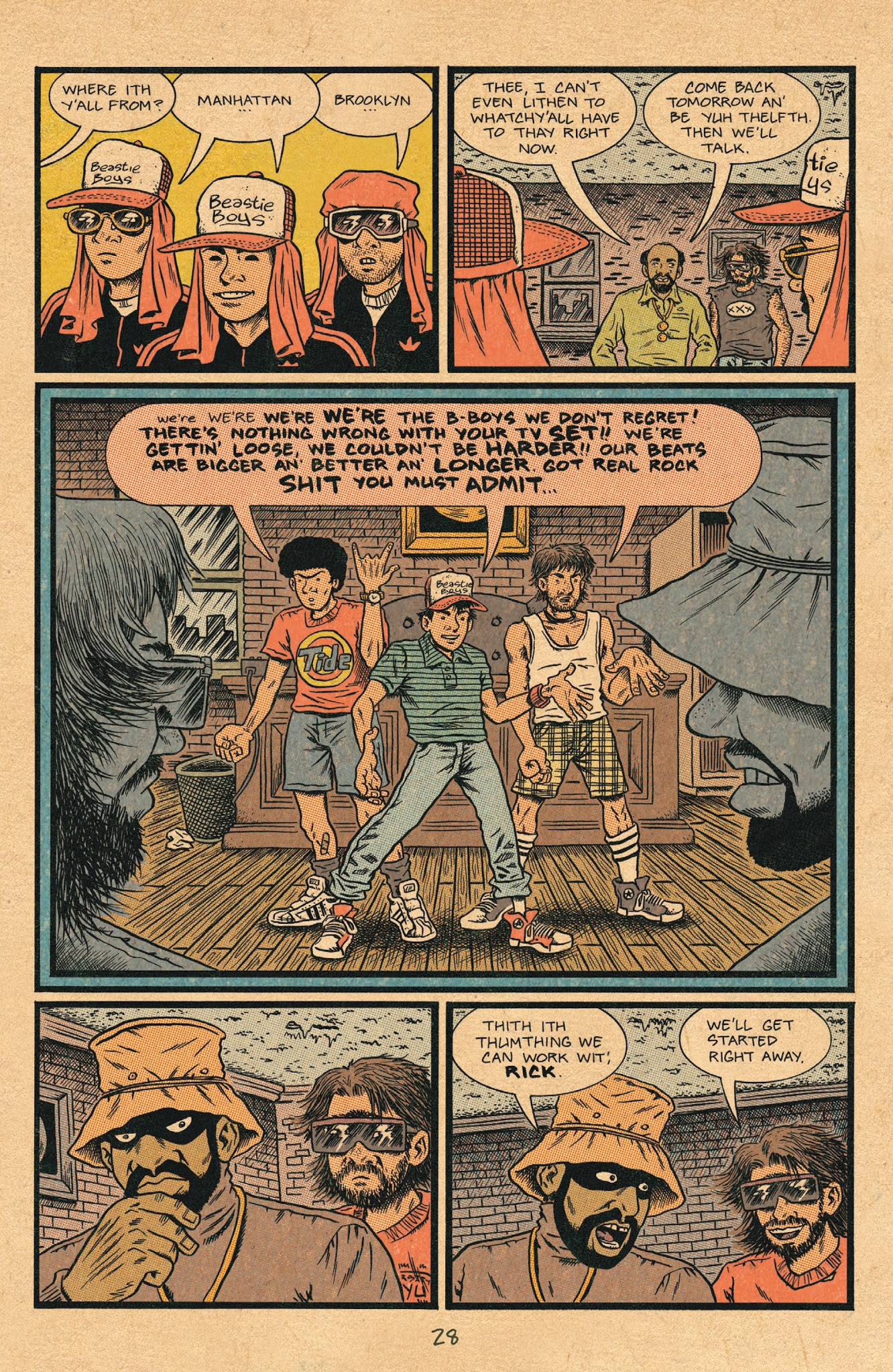 Read online Hip Hop Family Tree (2015) comic -  Issue #12 - 30