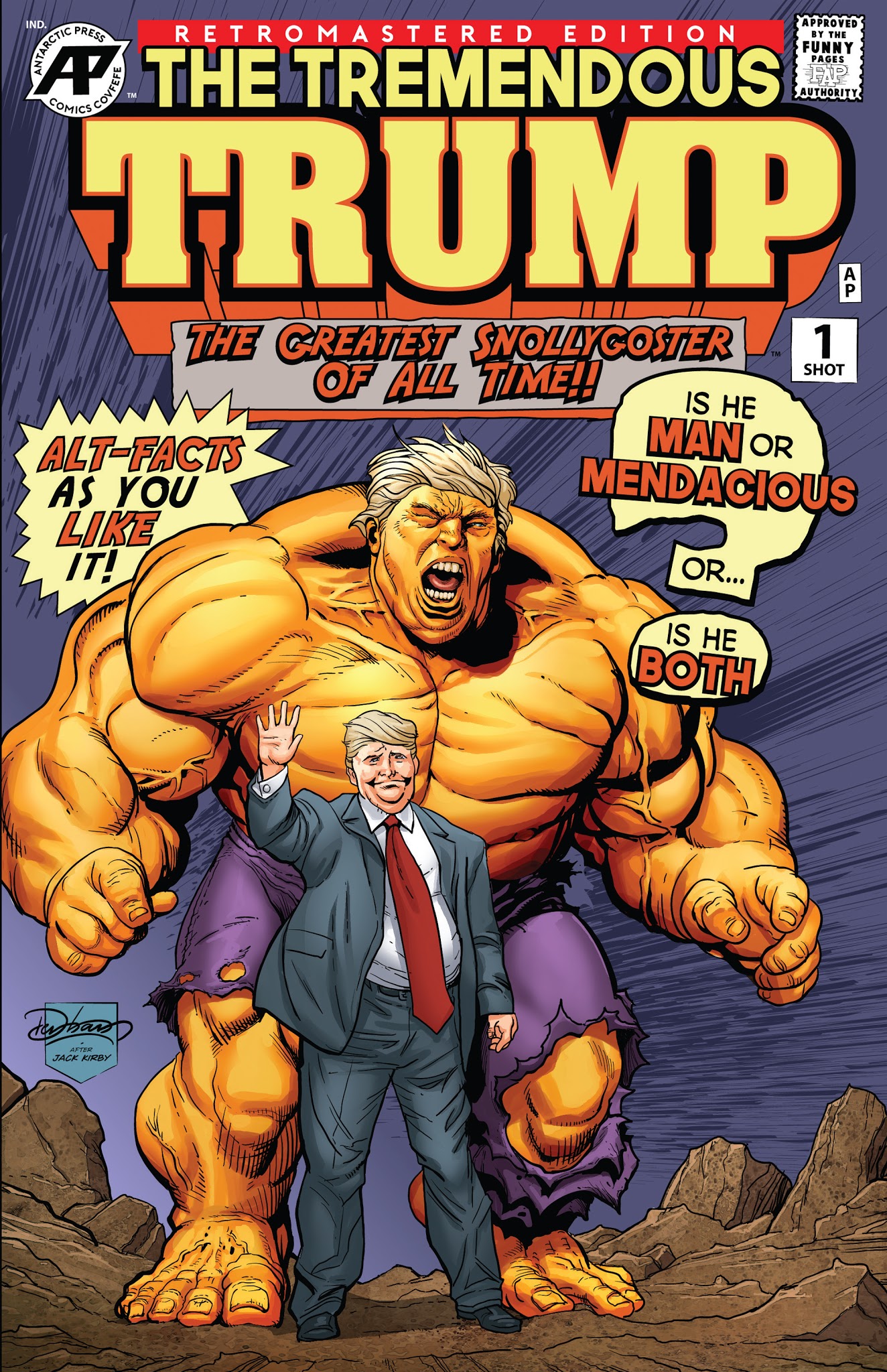 Read online Tremendous Trump comic -  Issue # Full - 1
