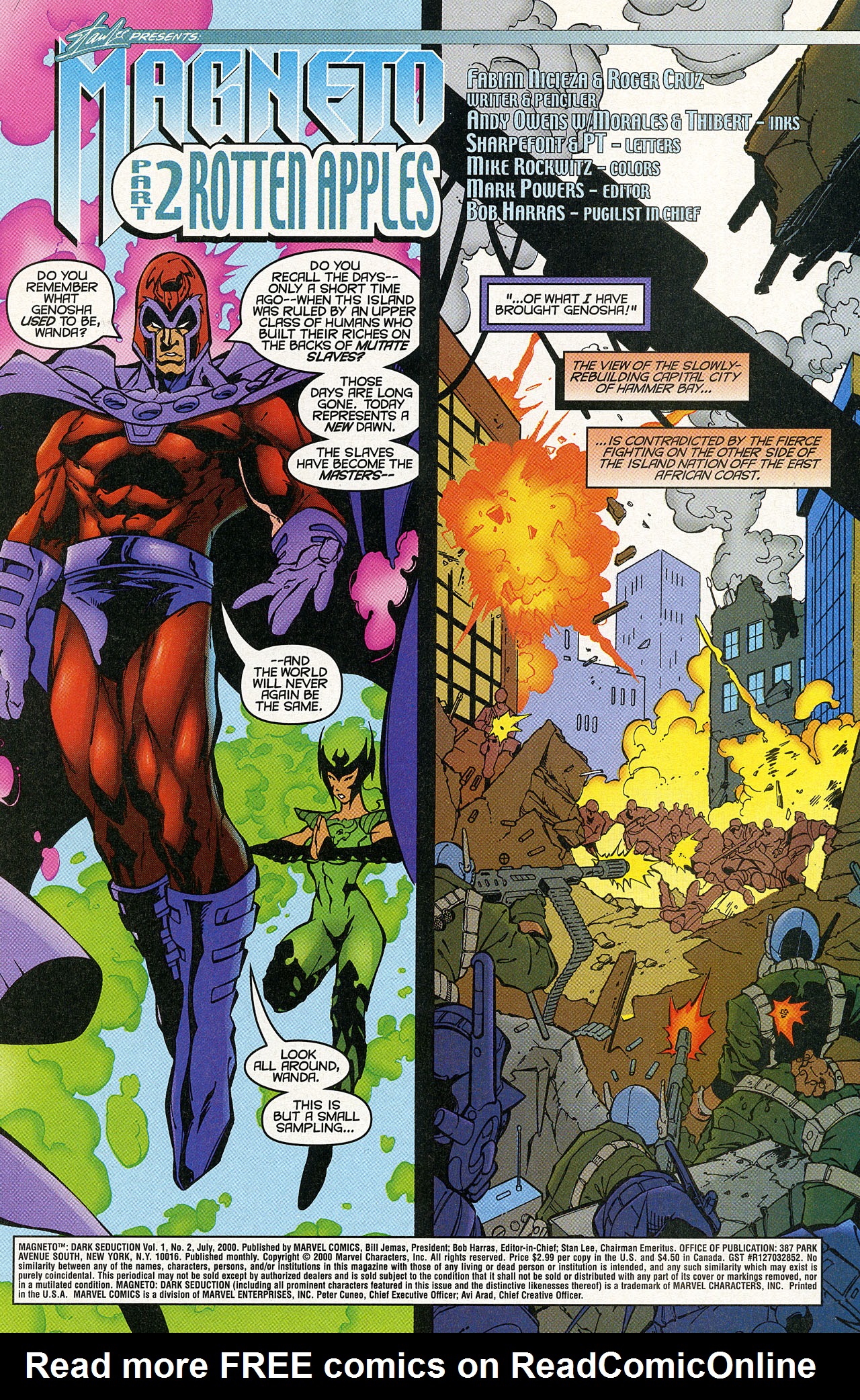 Read online Magneto: Dark Seduction comic -  Issue #2 - 2