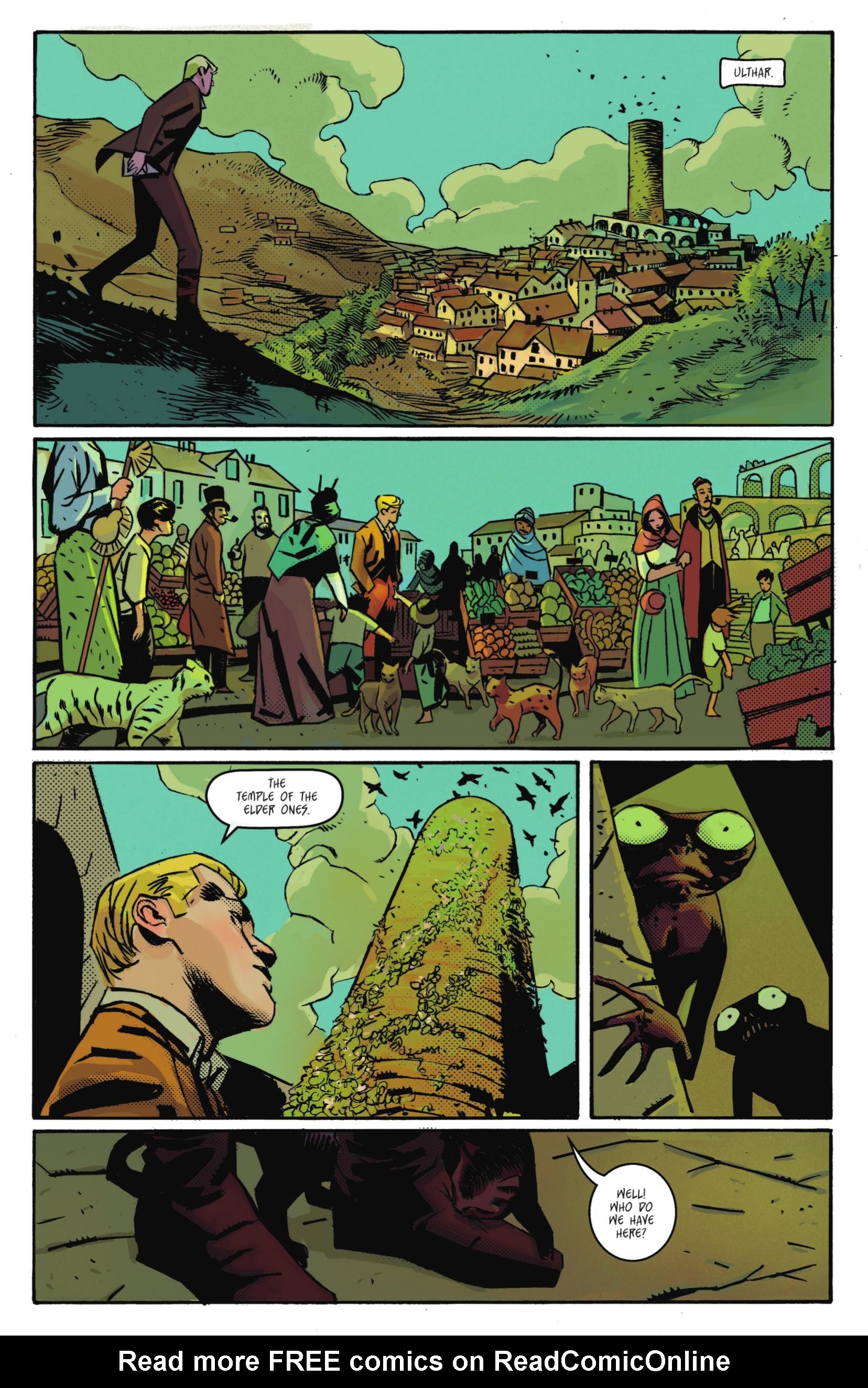 Read online Lovecraft Unknown Kadath comic -  Issue #1 - 8
