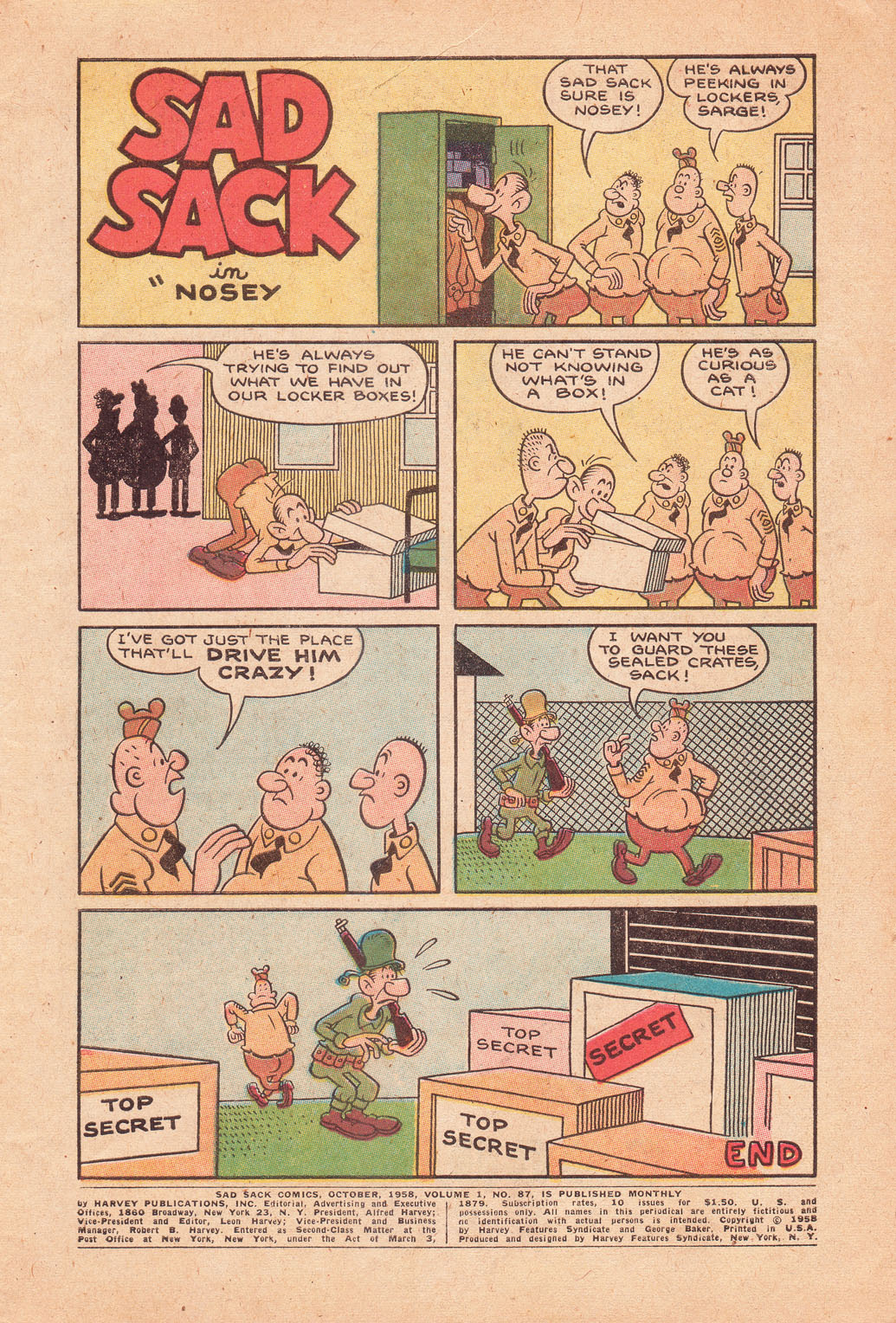 Read online Sad Sack comic -  Issue #87 - 3