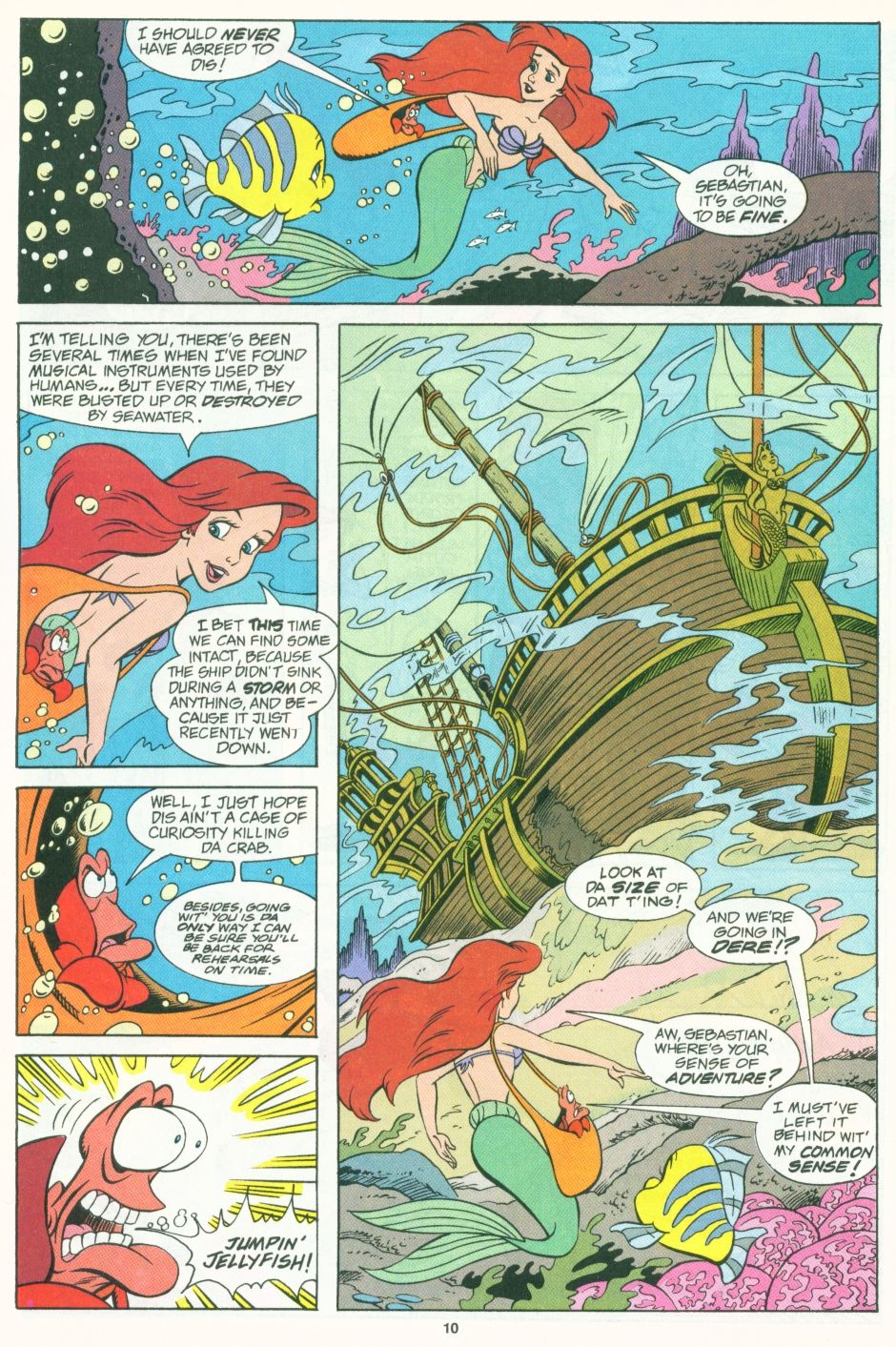 Read online Disney's The Little Mermaid Limited Series comic -  Issue #4 - 11