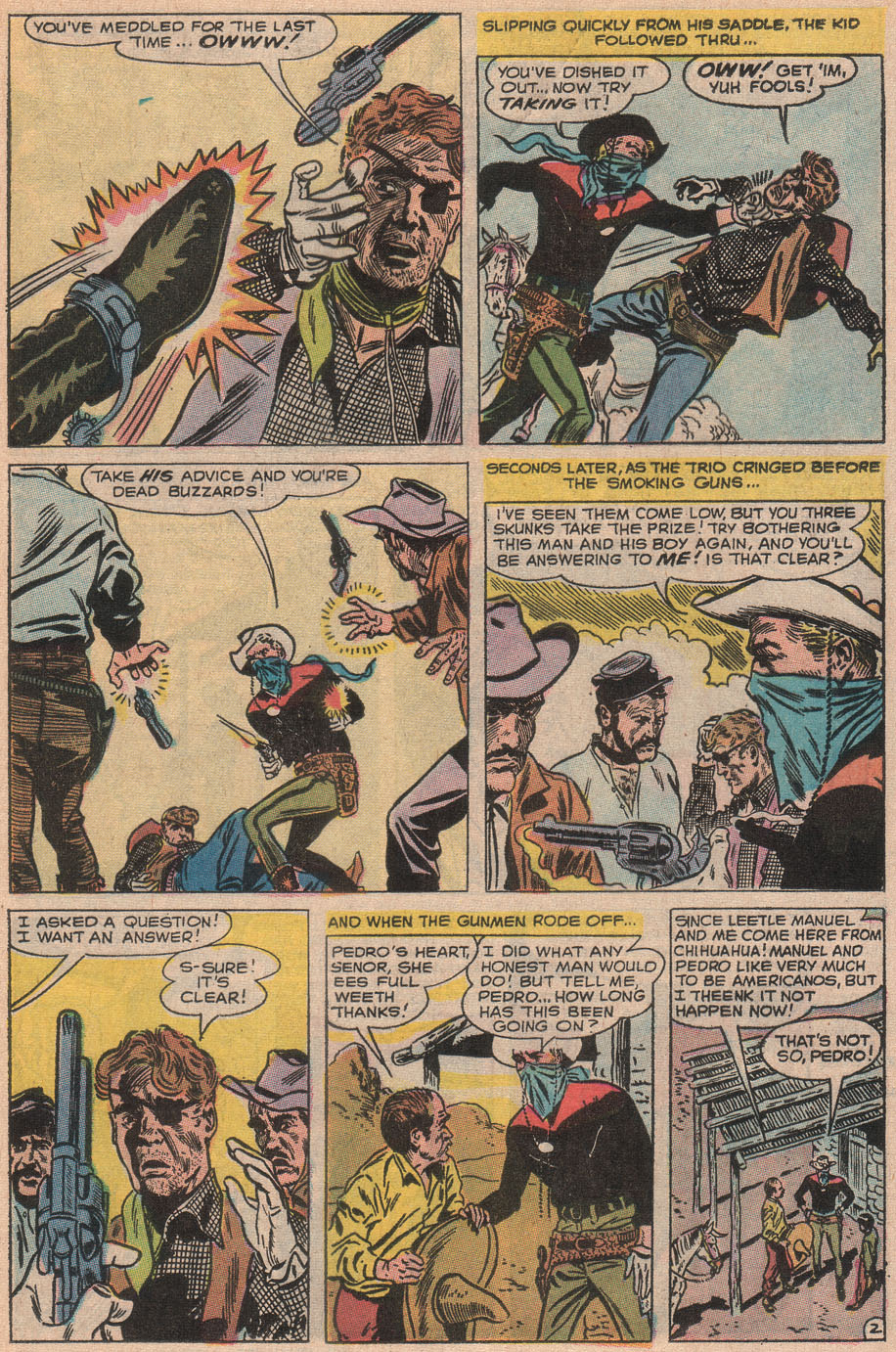 Read online The Outlaw Kid (1970) comic -  Issue #2 - 13