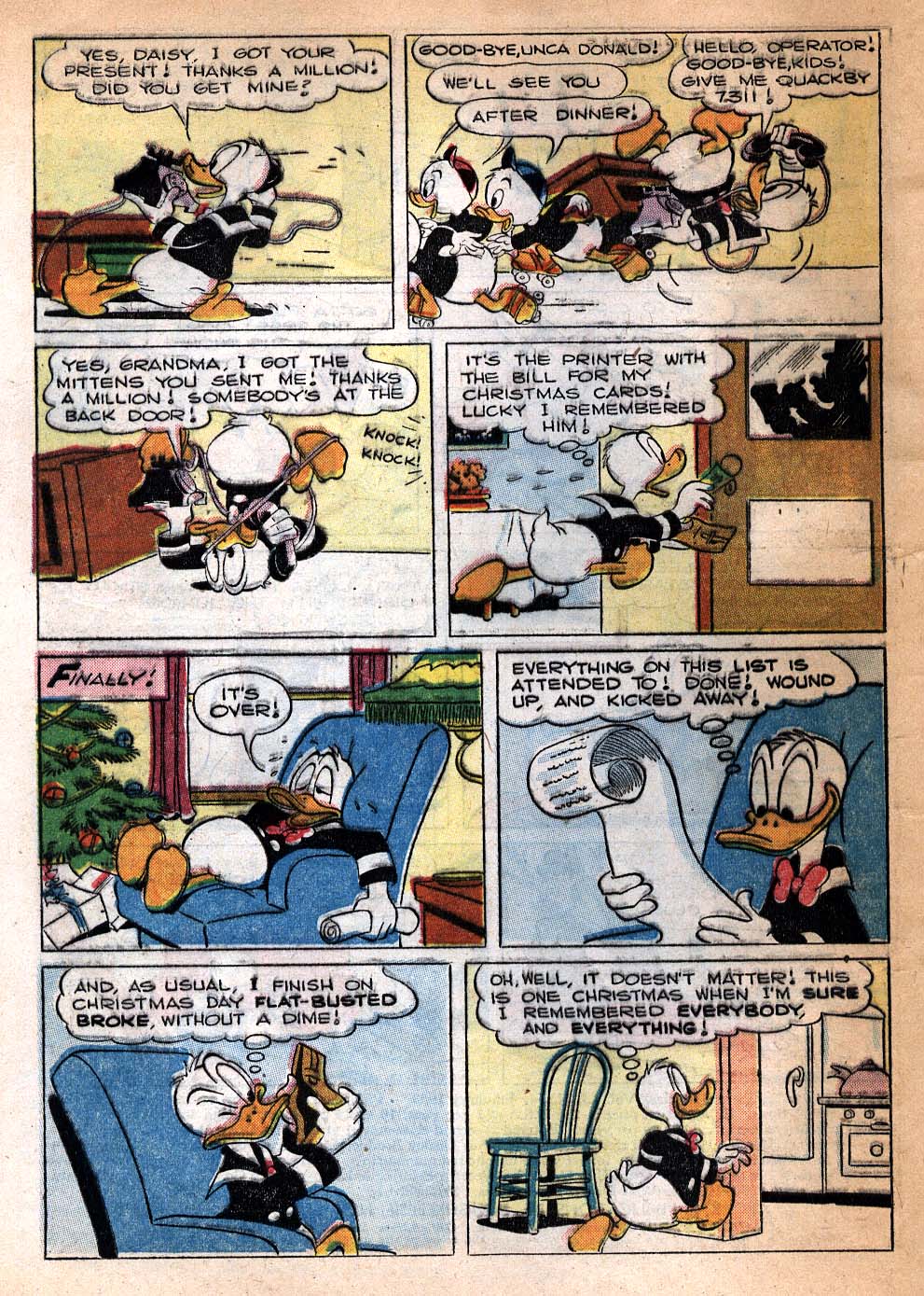 Read online Walt Disney's Comics and Stories comic -  Issue #148 - 4