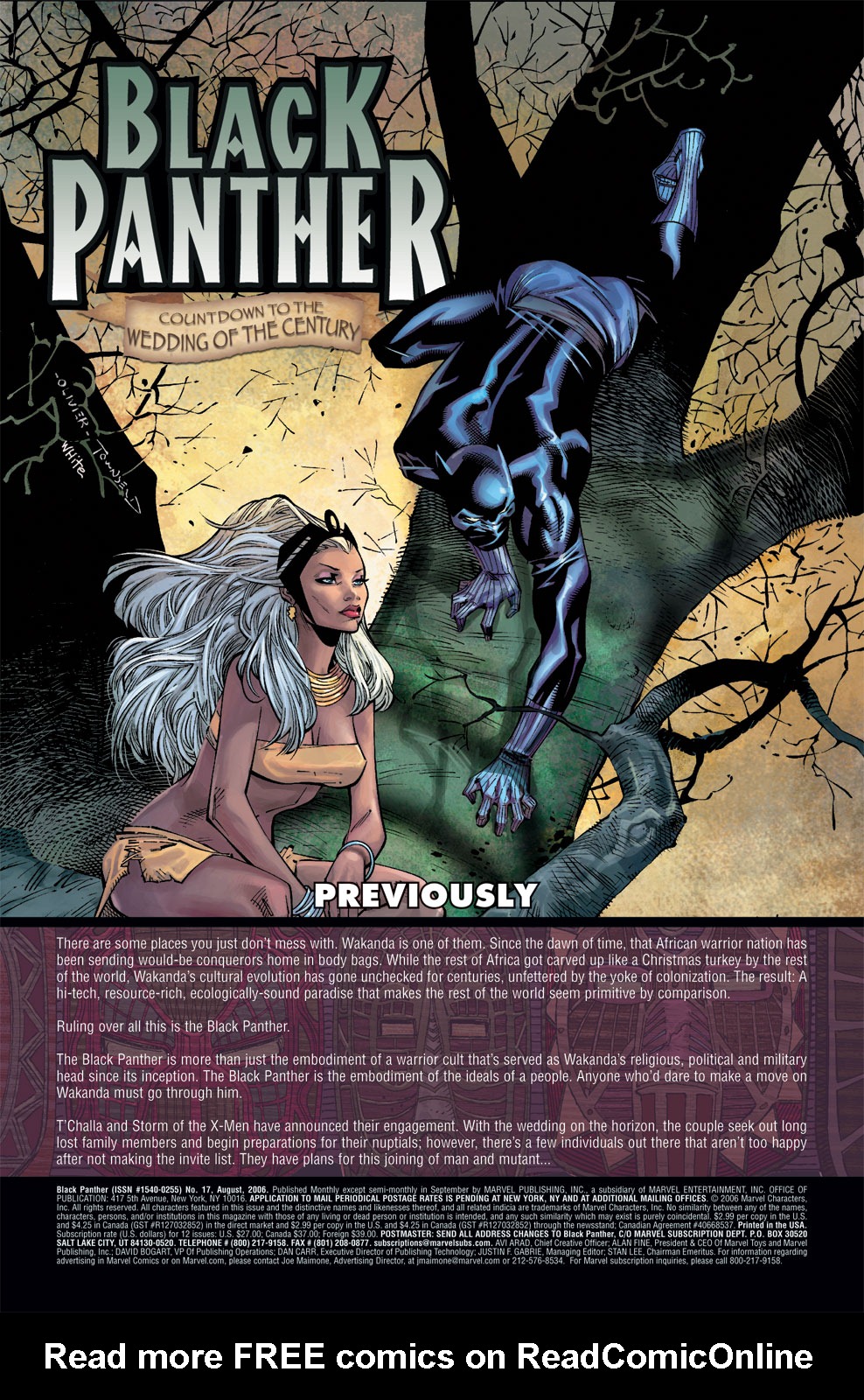 Read online Black Panther (2005) comic -  Issue #17 - 2