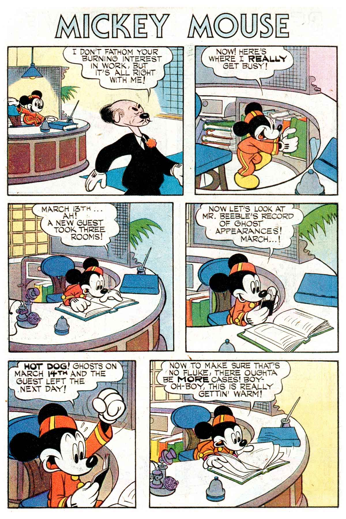 Read online Walt Disney's Mickey Mouse comic -  Issue #252 - 27