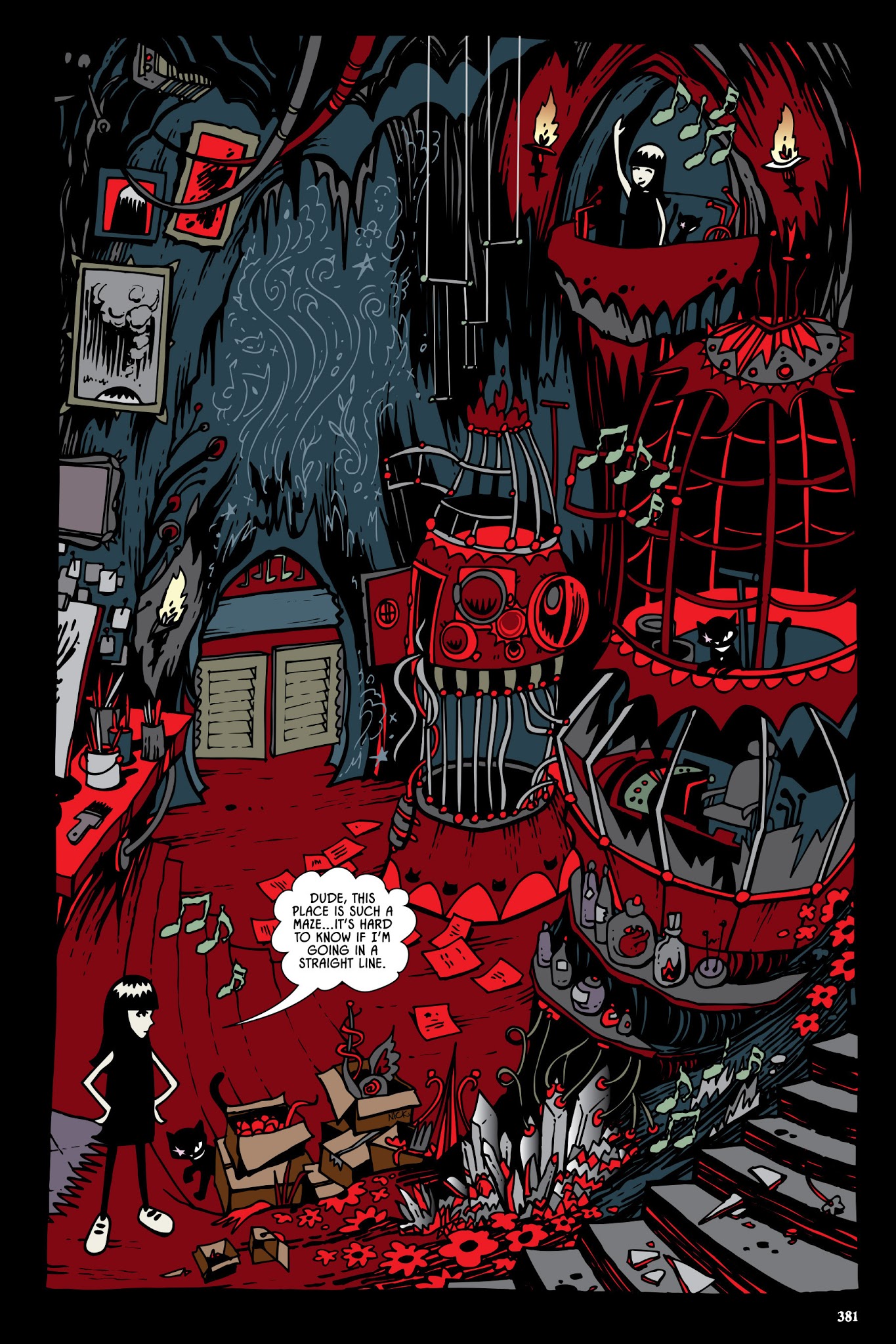 Read online The Complete Emily The Strange: All Things Strange comic -  Issue # TPB - 367