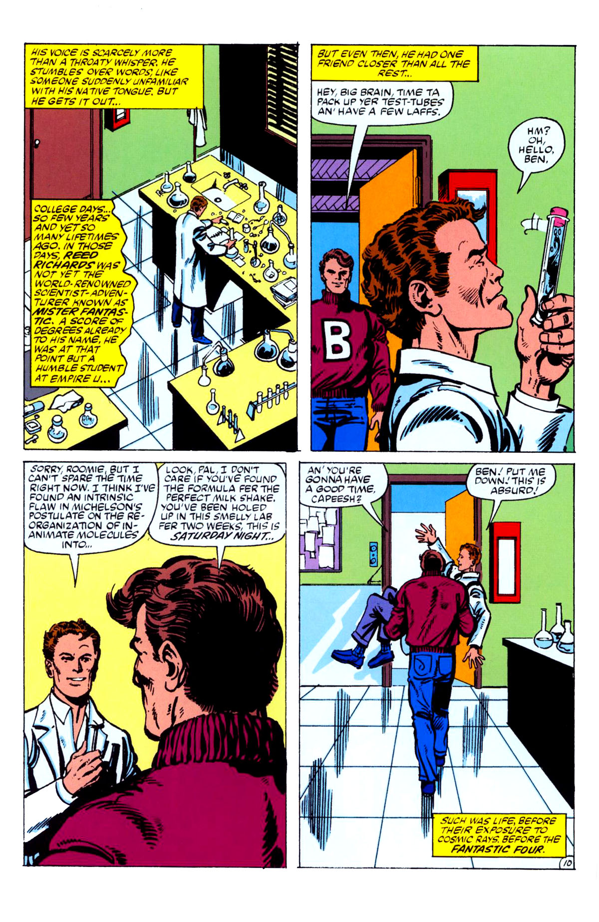 Read online Fantastic Four Visionaries: John Byrne comic -  Issue # TPB 3 - 171
