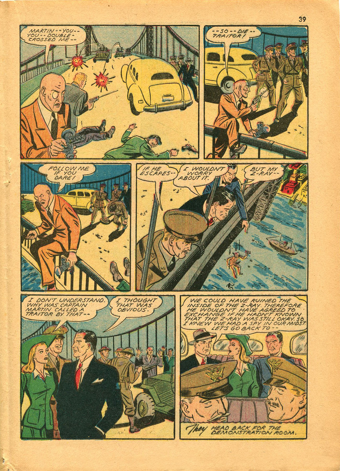 Read online Shadow Comics comic -  Issue #23 - 39