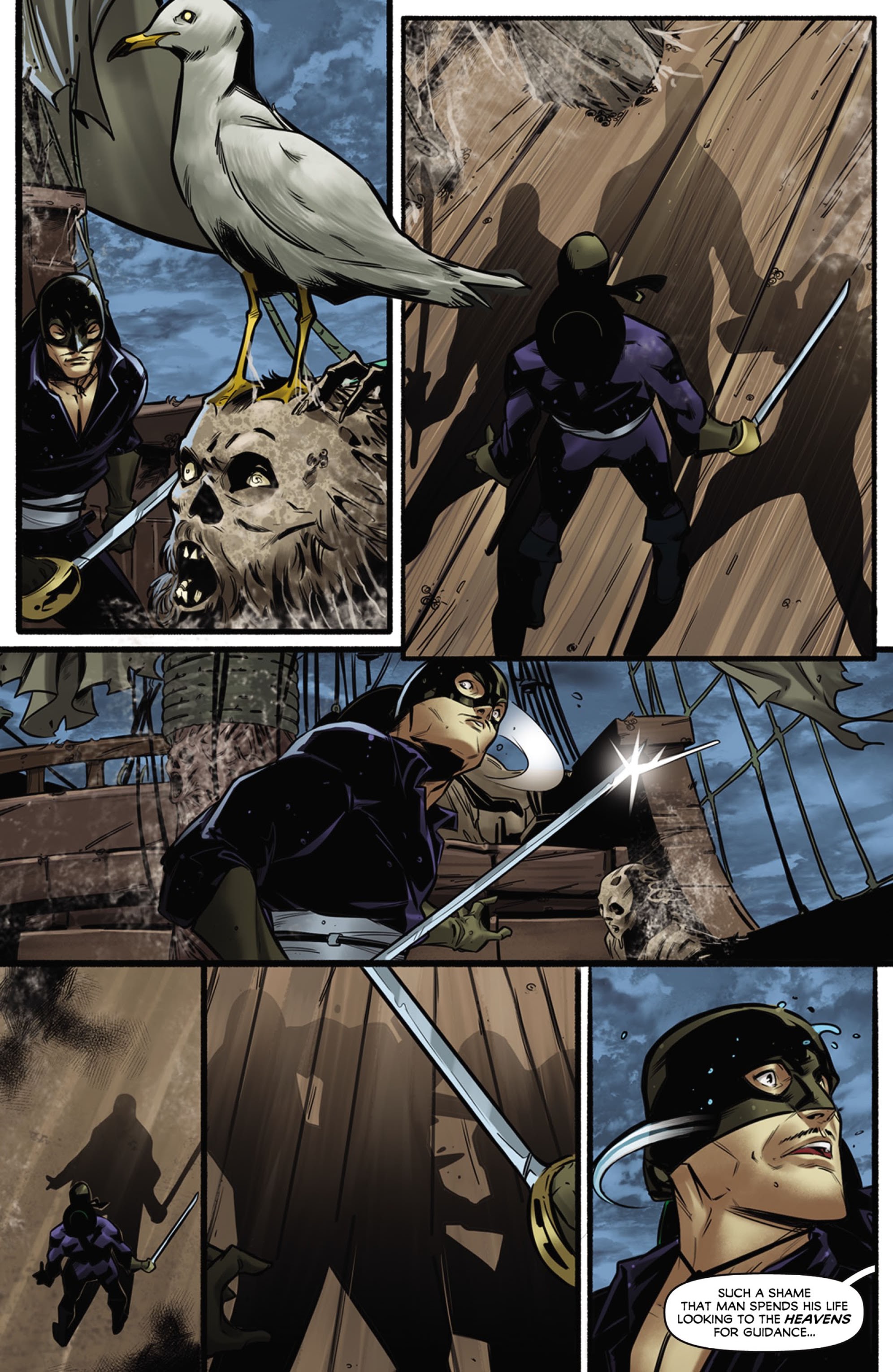 Read online Zorro: Galleon Of the Dead comic -  Issue #2 - 17