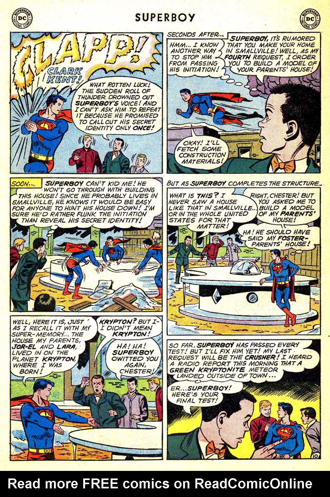 Read online Superboy (1949) comic -  Issue #94 - 24