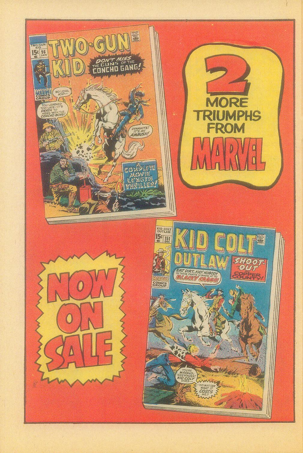 Read online The Outlaw Kid (1970) comic -  Issue #4 - 30