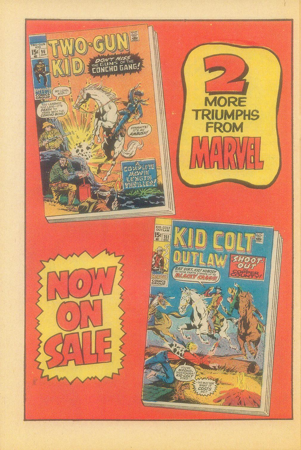 Read online The Outlaw Kid (1970) comic -  Issue #4 - 30