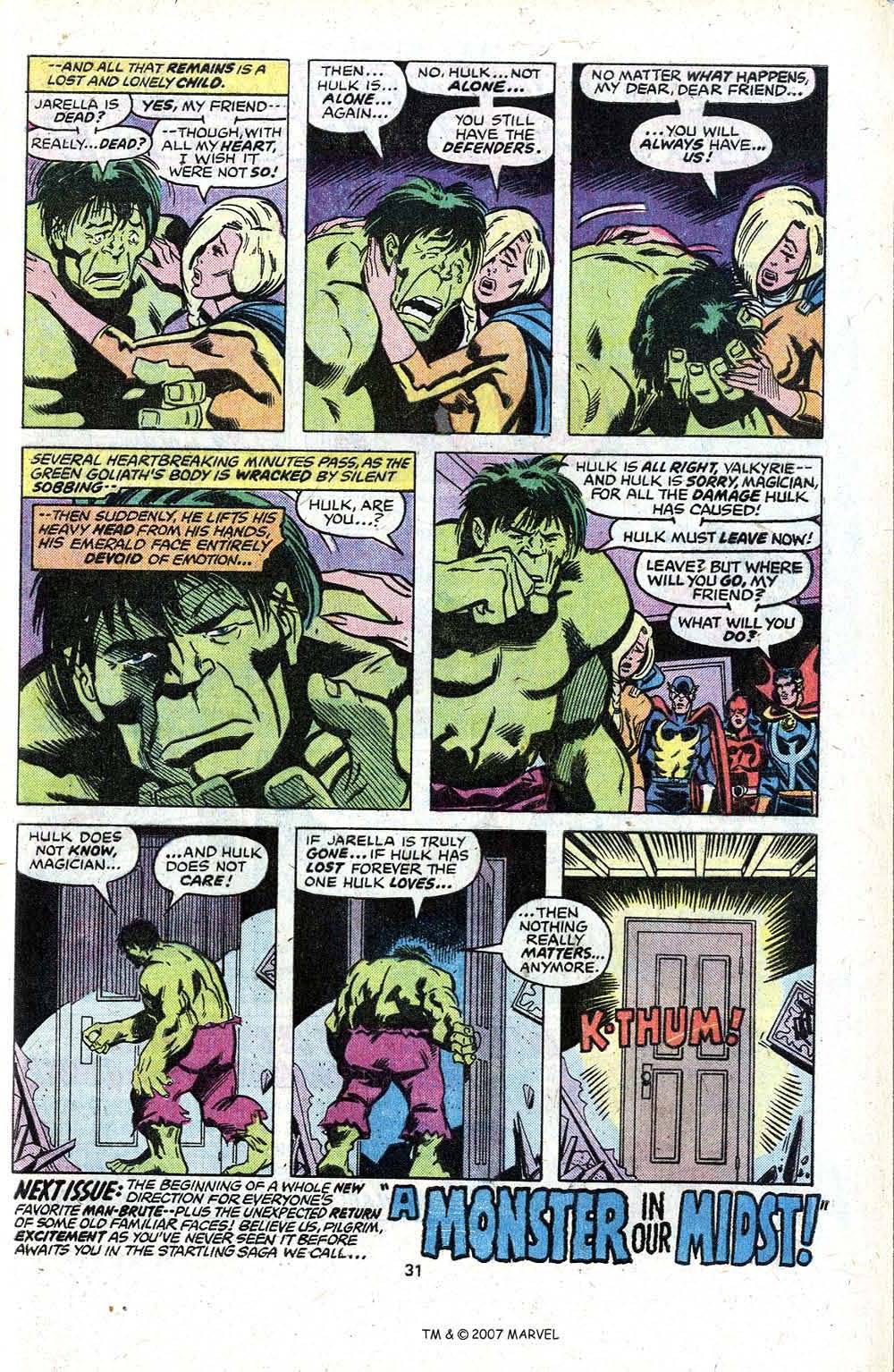 Read online The Incredible Hulk (1968) comic -  Issue #207 - 33