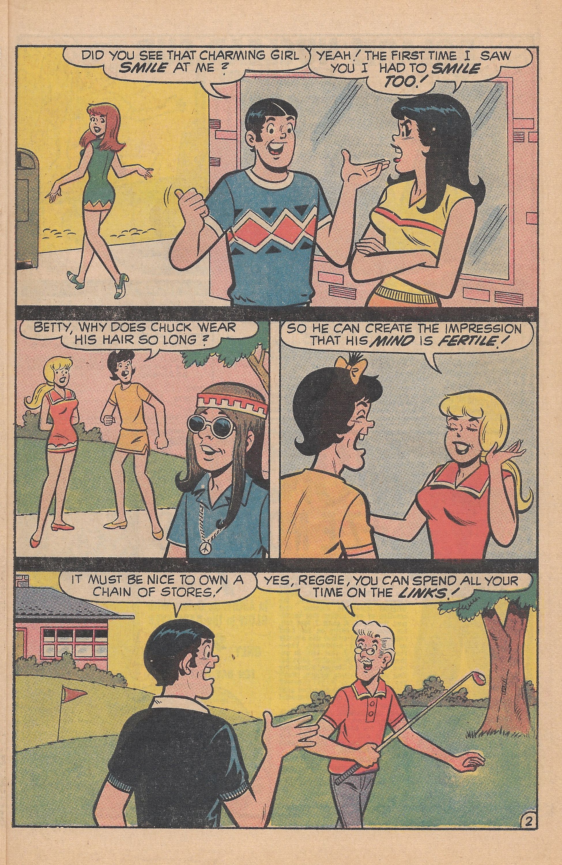 Read online Archie's TV Laugh-Out comic -  Issue #5 - 19