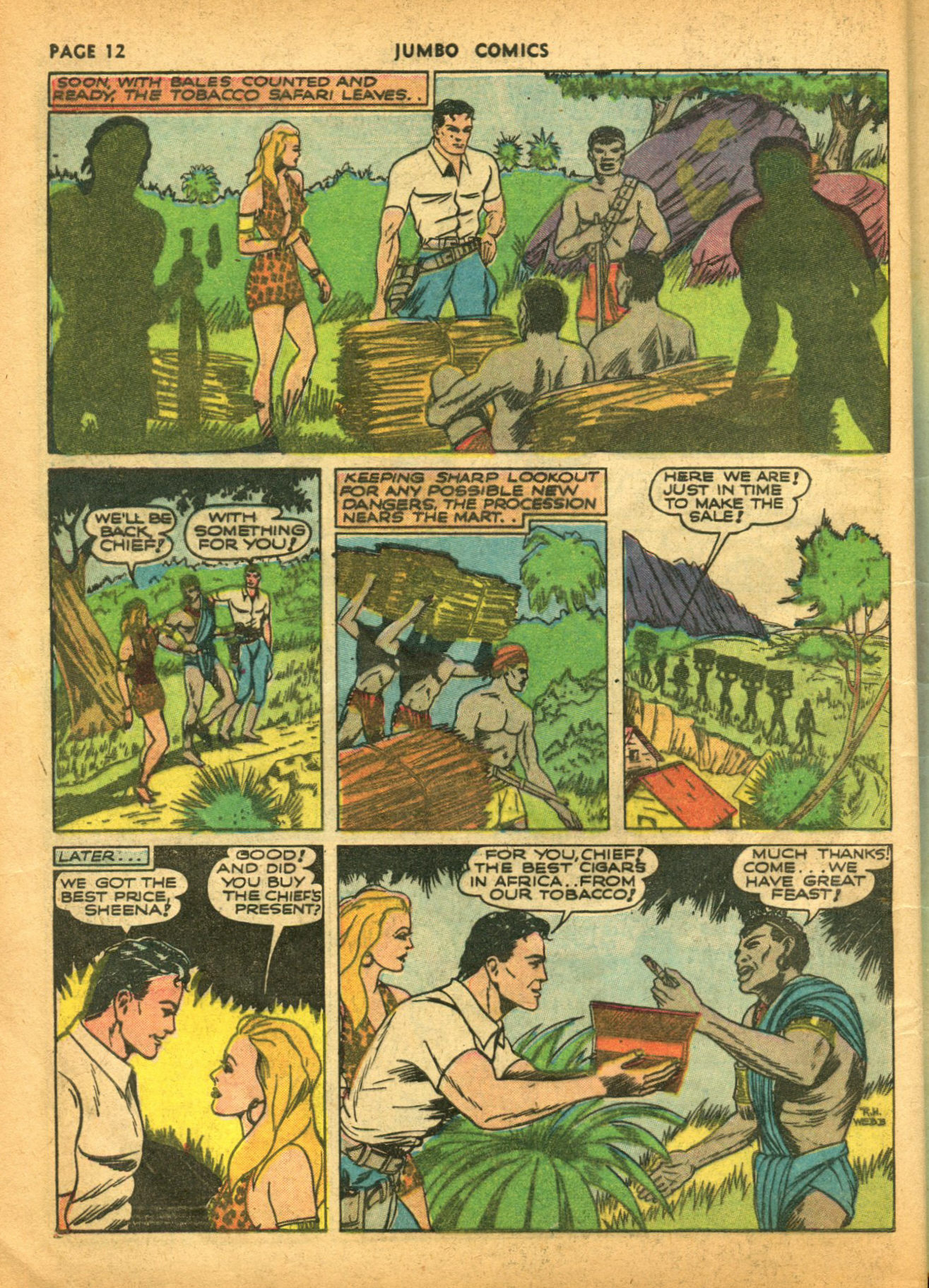 Read online Jumbo Comics comic -  Issue #30 - 14