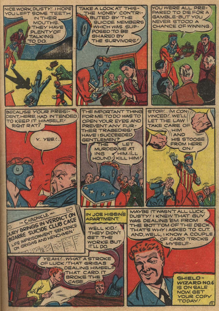 Read online Pep Comics comic -  Issue #24 - 15