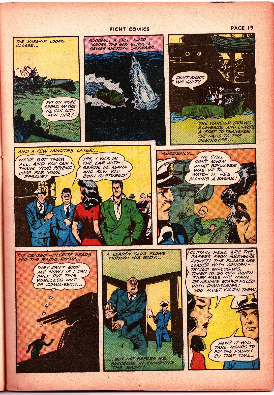 Read online Fight Comics comic -  Issue #26 - 21