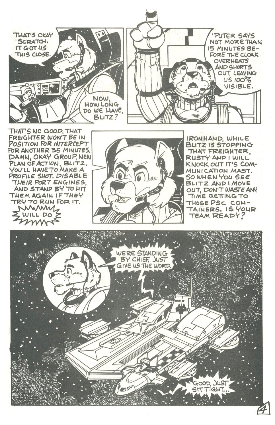 Read online Space Wolf comic -  Issue #1 - 6