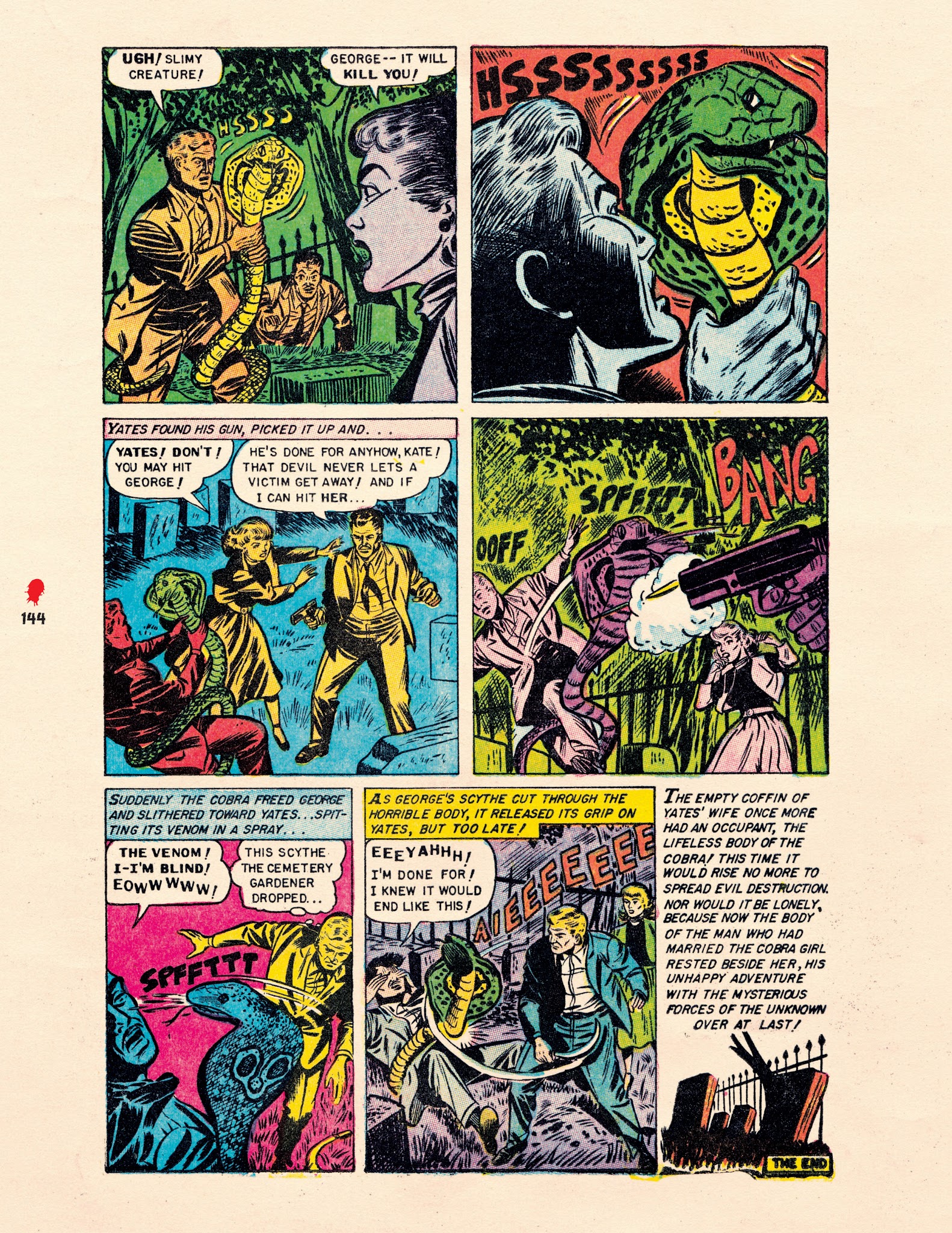 Read online Chilling Archives of Horror Comics comic -  Issue # TPB 15 - 145