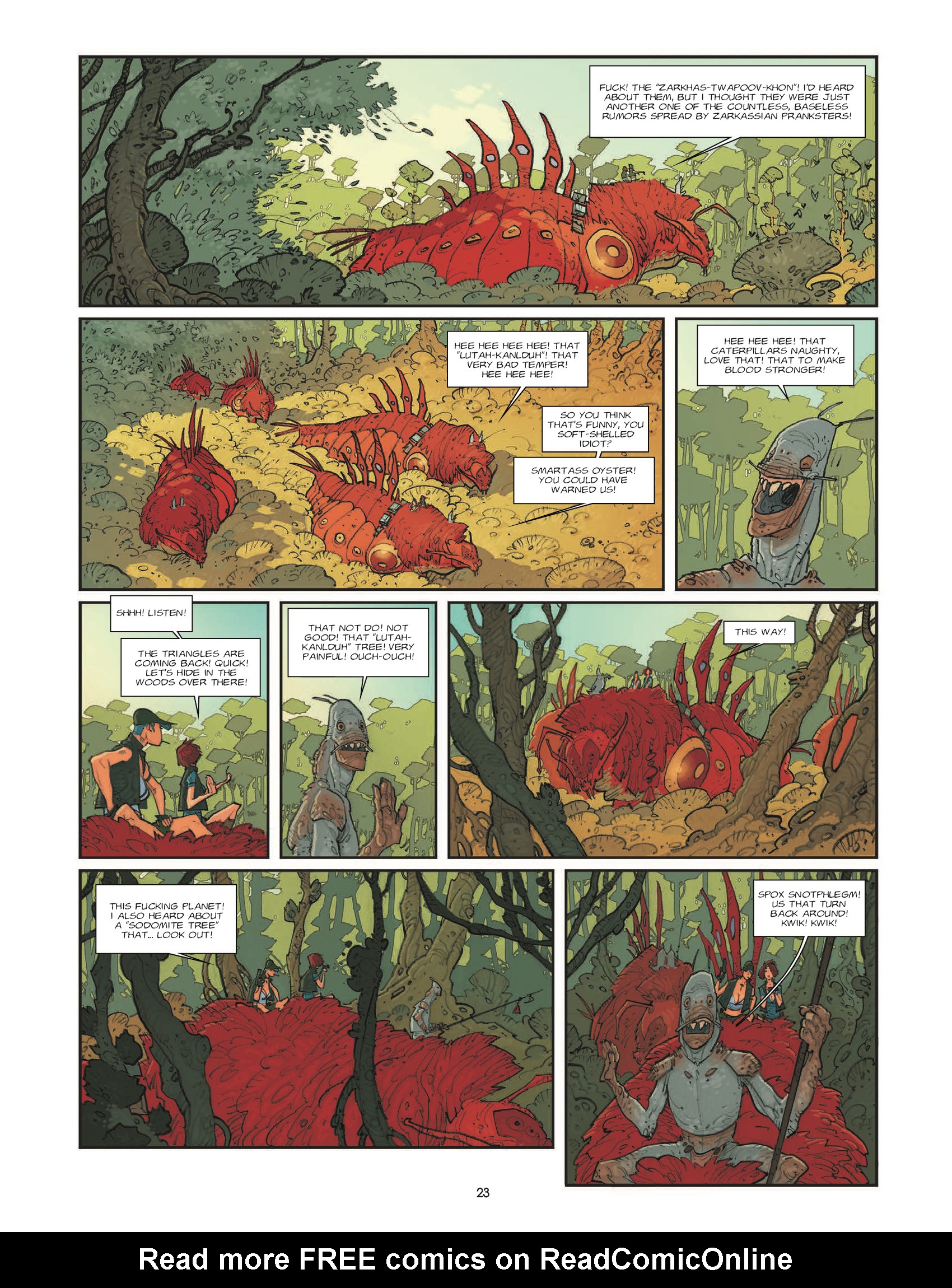 Read online Trapped on Zarkass comic -  Issue # TPB (Part 1) - 24