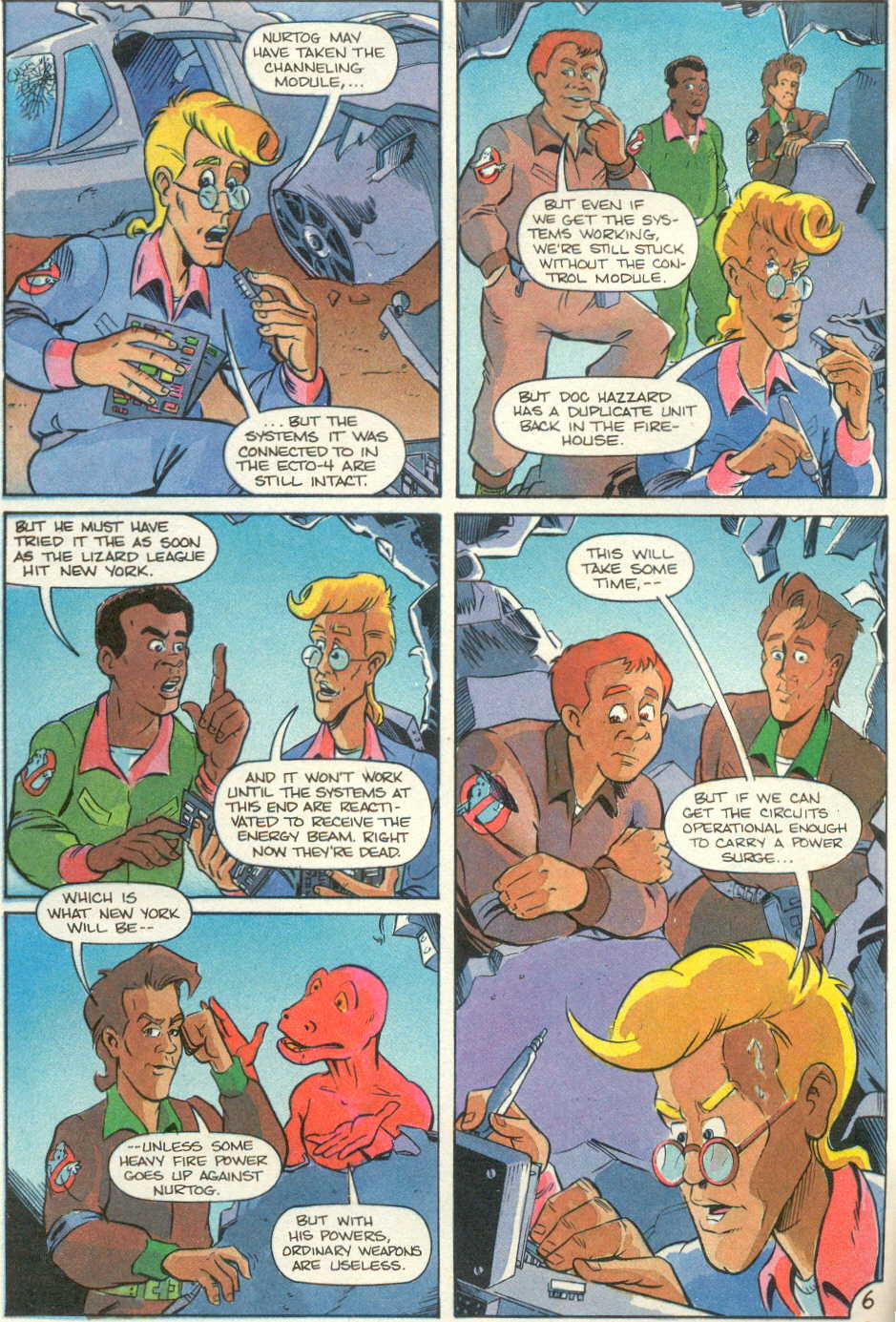 Read online Real Ghostbusters comic -  Issue #22 - 8