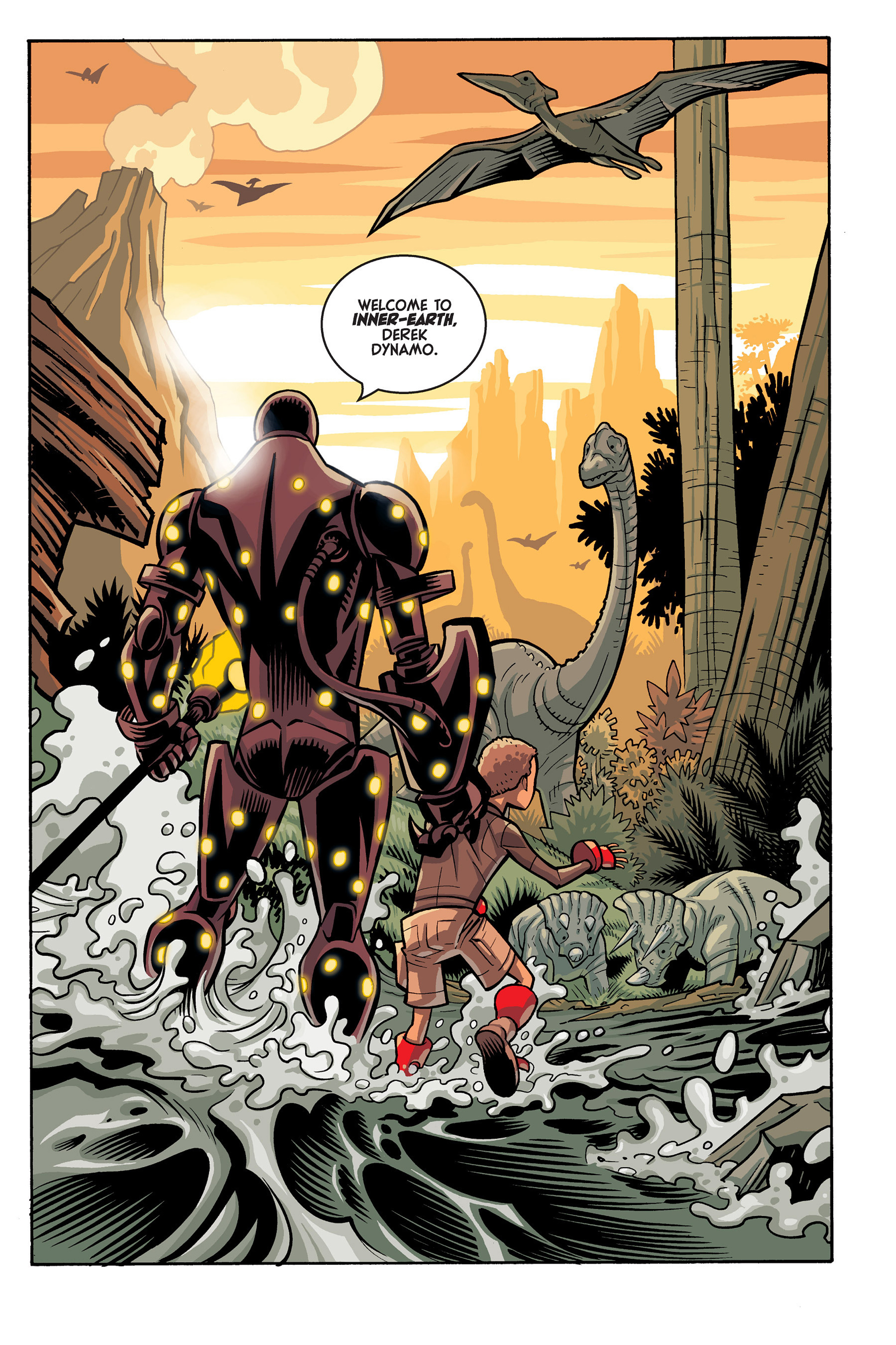 Read online Super Dinosaur (2011) comic -  Issue # _TPB 2 - 125