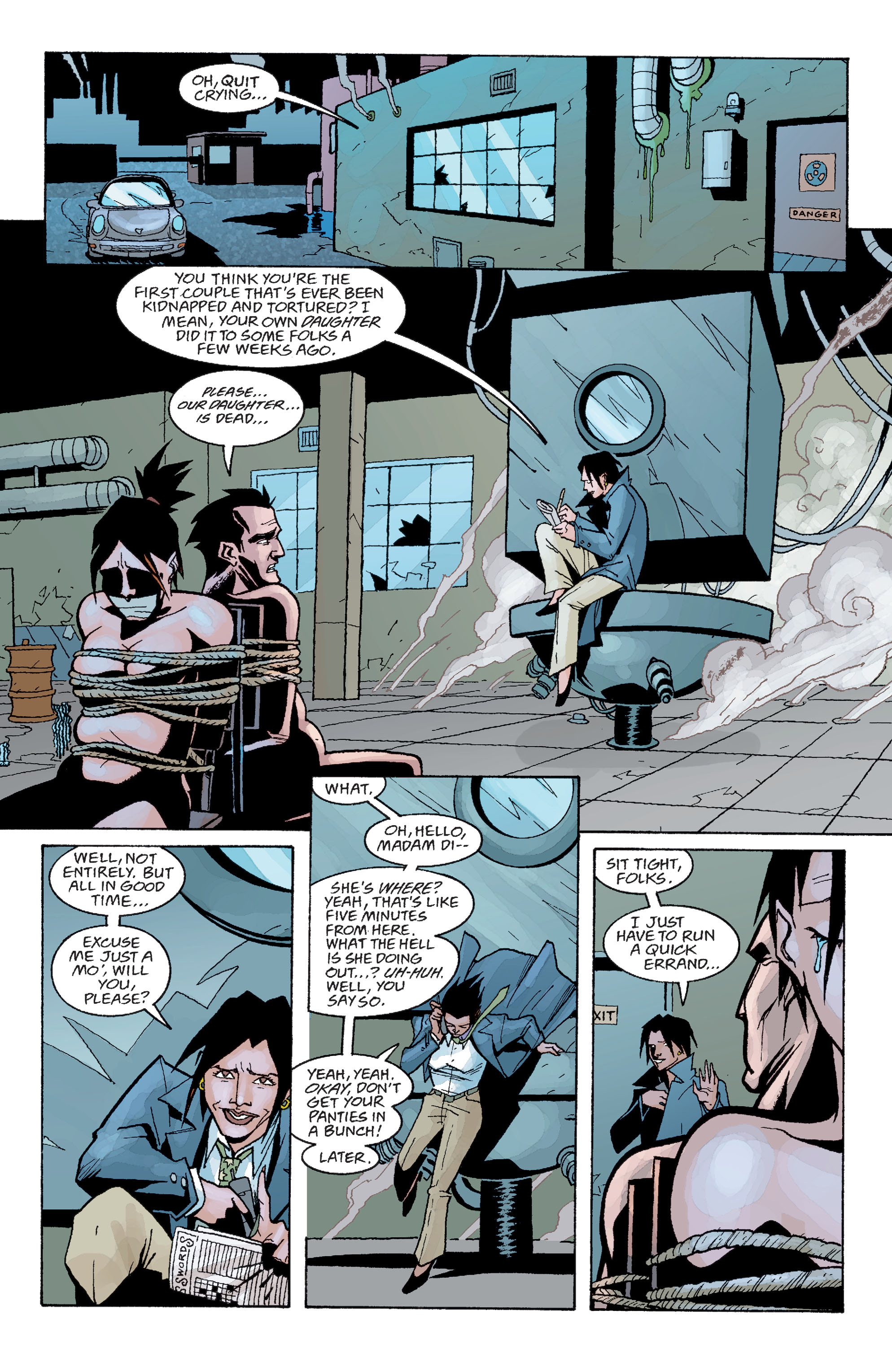 Read online Swamp Thing (2000) comic -  Issue # TPB 2 - 156