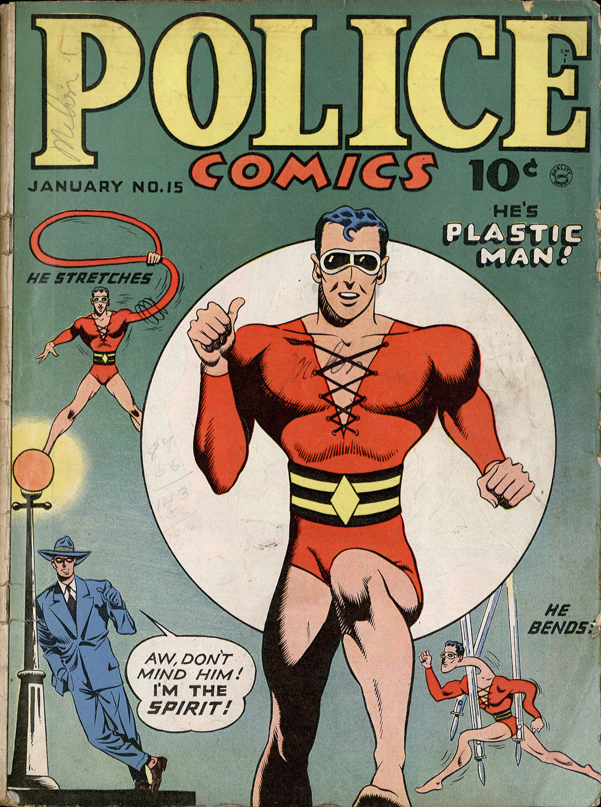 Read online Police Comics comic -  Issue #15 - 1