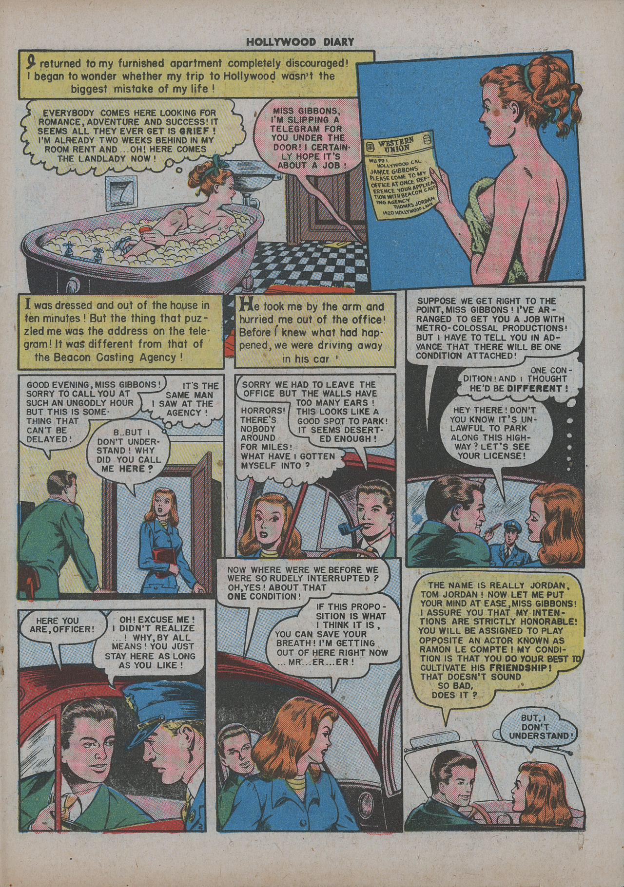 Read online Hollywood Diary comic -  Issue #3 - 19