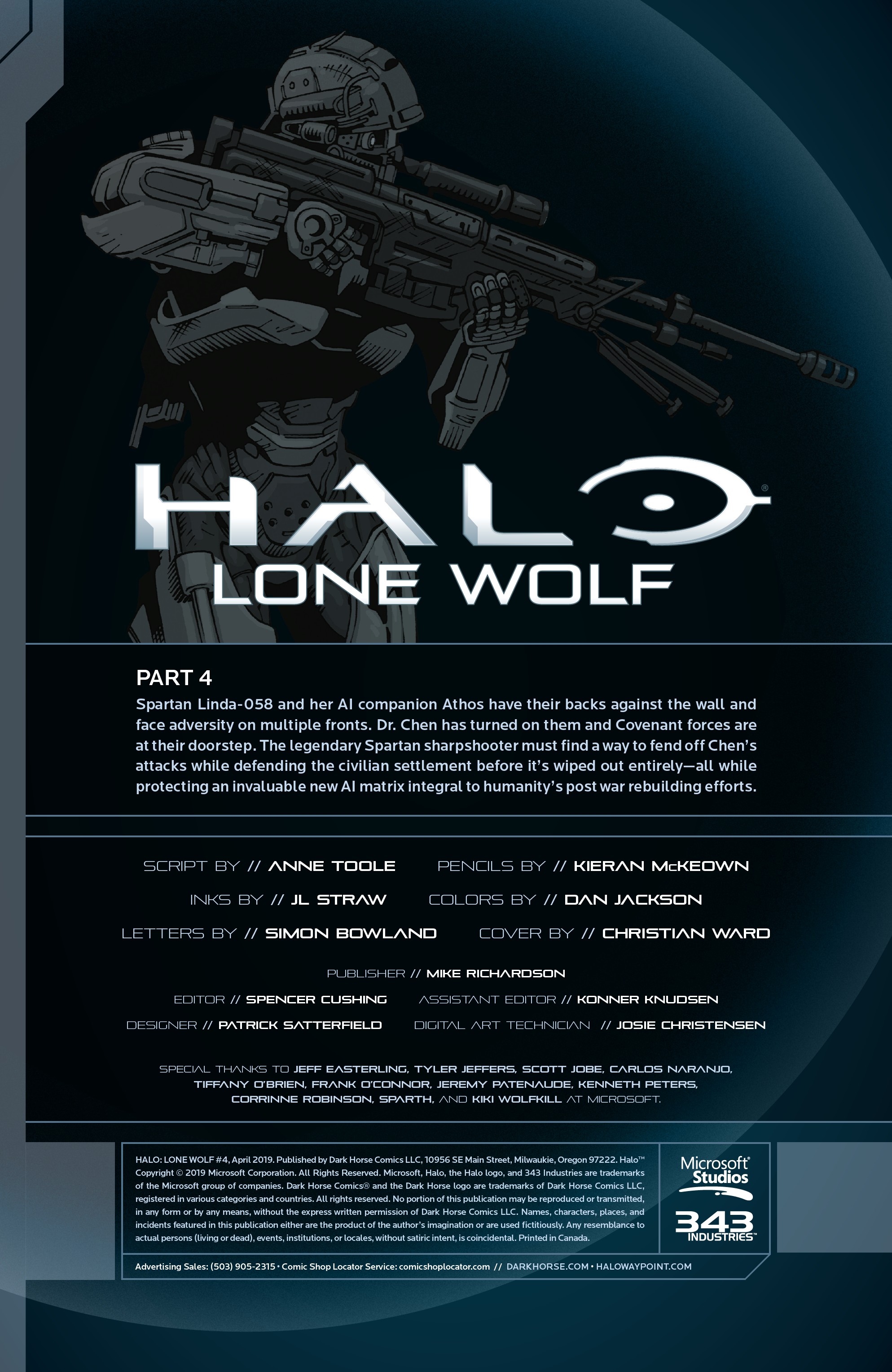 Read online Halo: Lone Wolf comic -  Issue #4 - 2