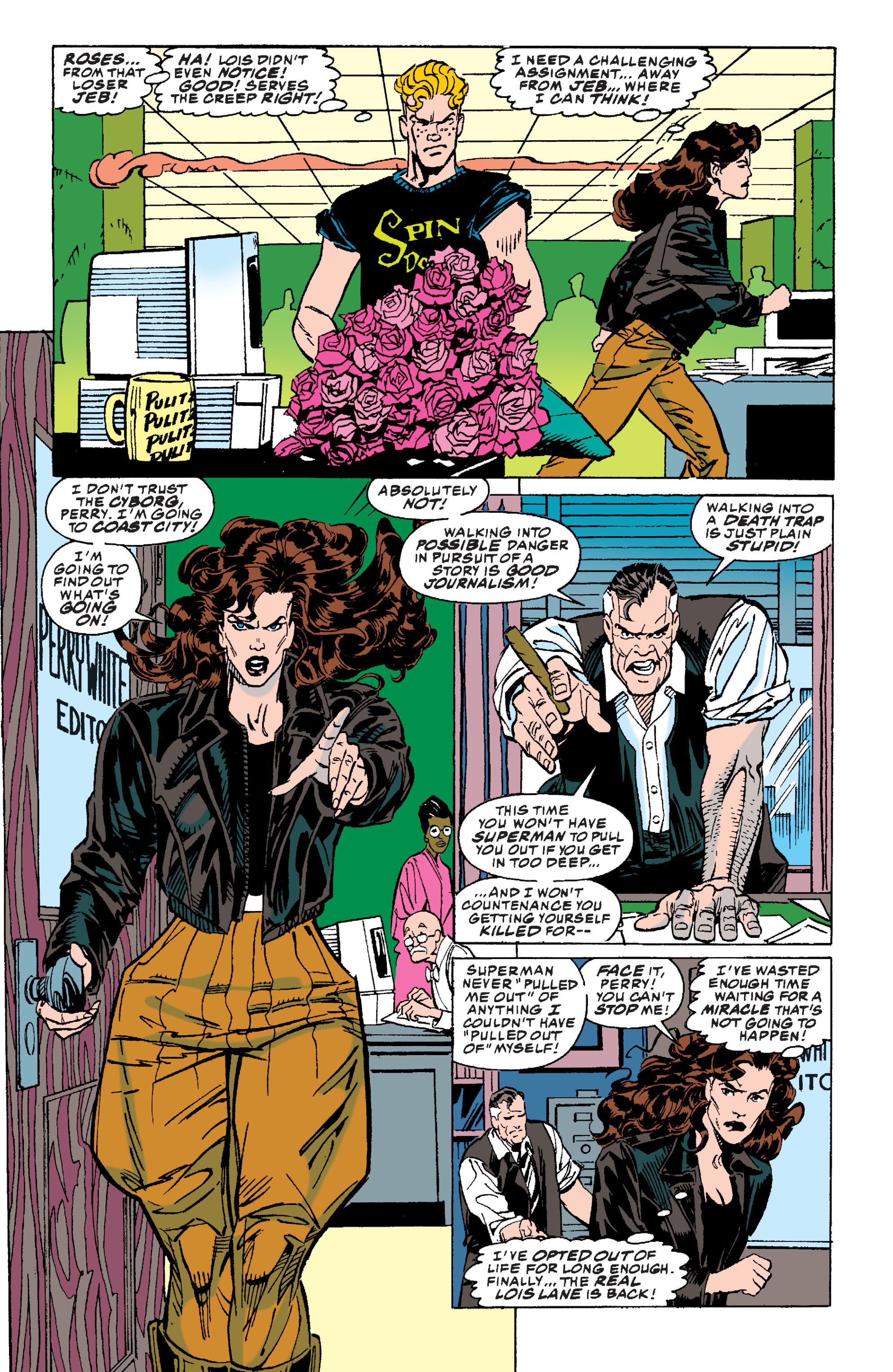 Read online Superman: The Death and Return of Superman Omnibus comic -  Issue # TPB (Part 11) - 36