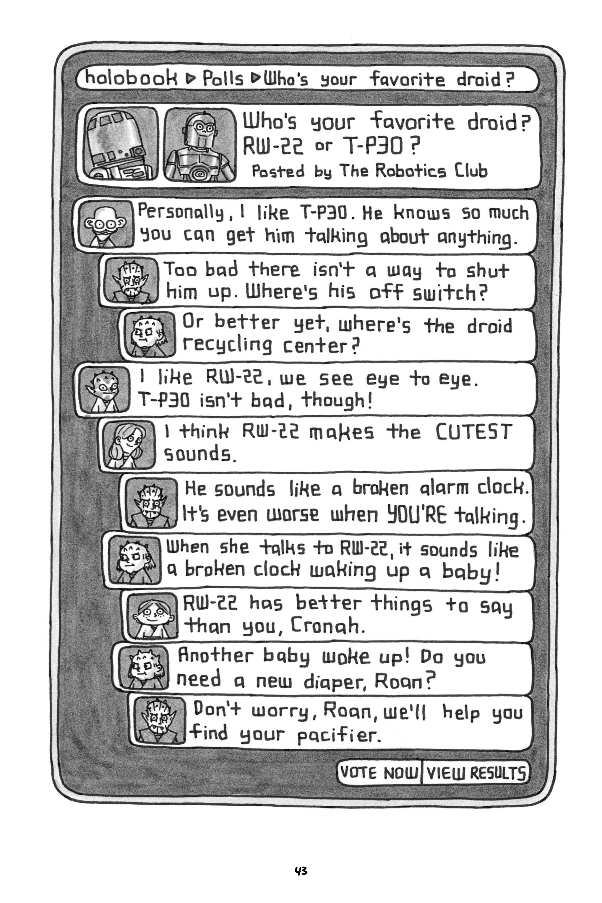 Read online Jedi Academy comic -  Issue # TPB 2 (Part 1) - 44