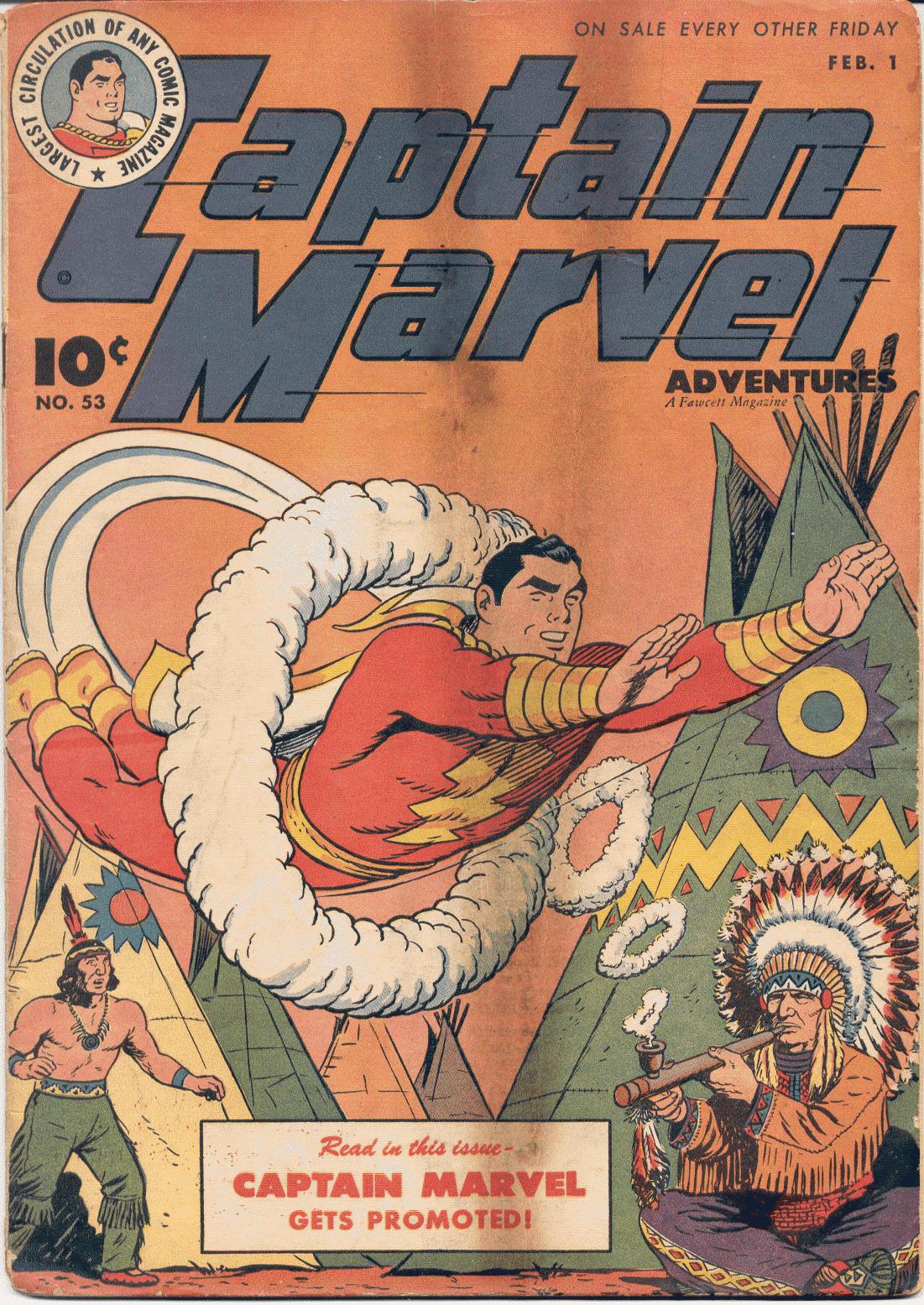 Read online Captain Marvel Adventures comic -  Issue #53 - 1