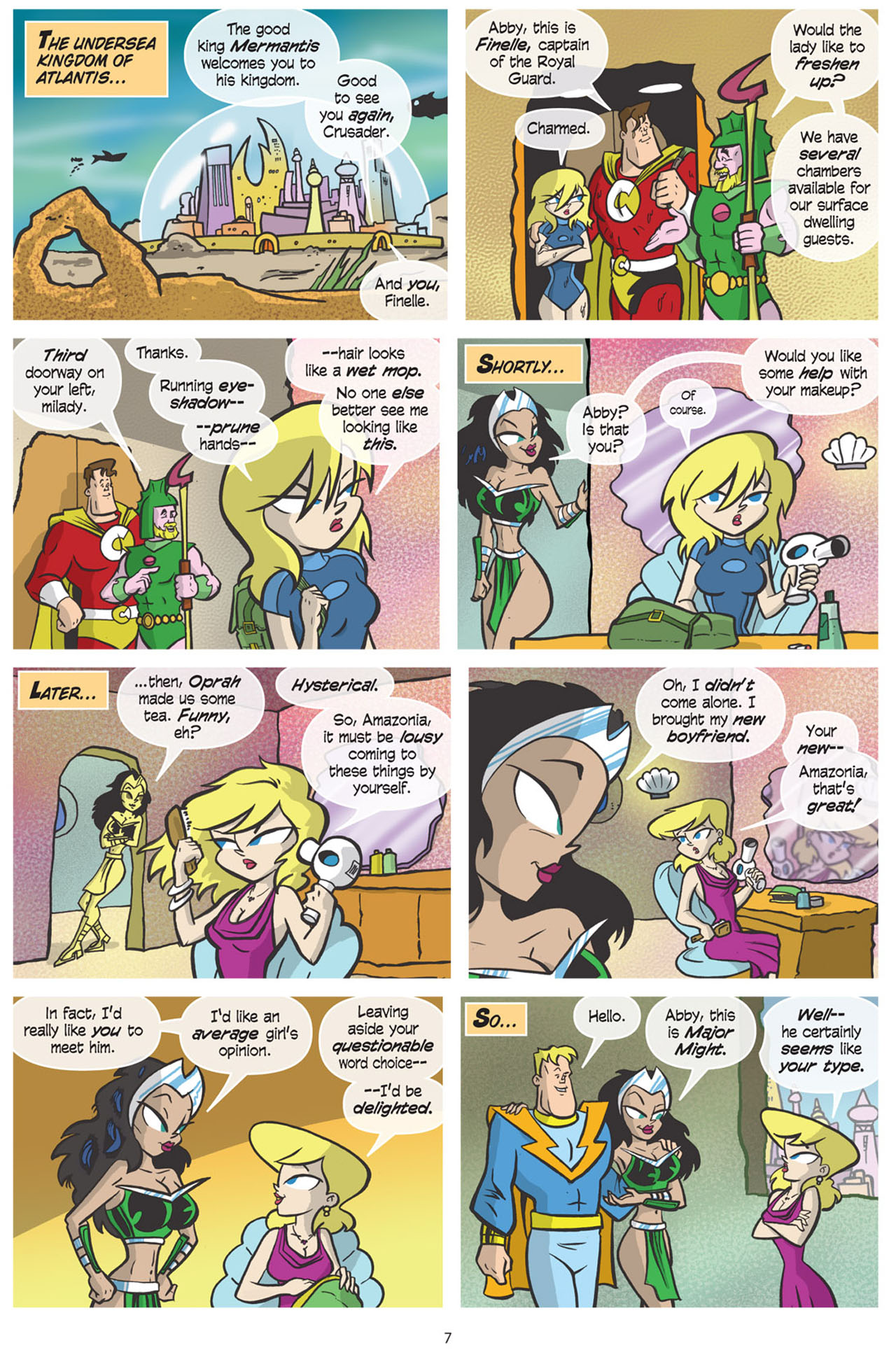 Read online Love and Capes comic -  Issue #3 - 8