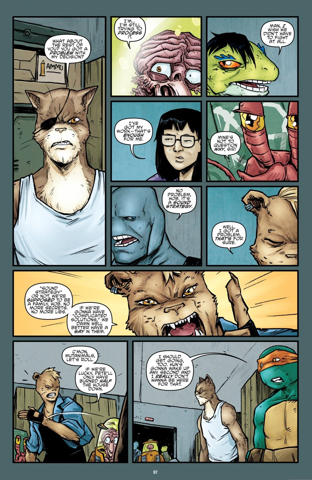 Read online Teenage Mutant Ninja Turtles: The IDW Collection comic -  Issue # TPB 7 (Part 1) - 95