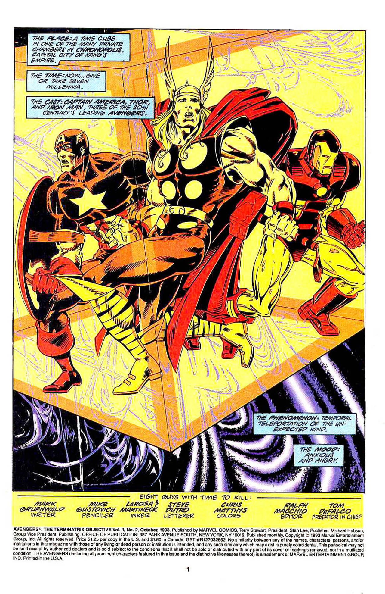 Read online Avengers: The Terminatrix Objective comic -  Issue #2 - 2
