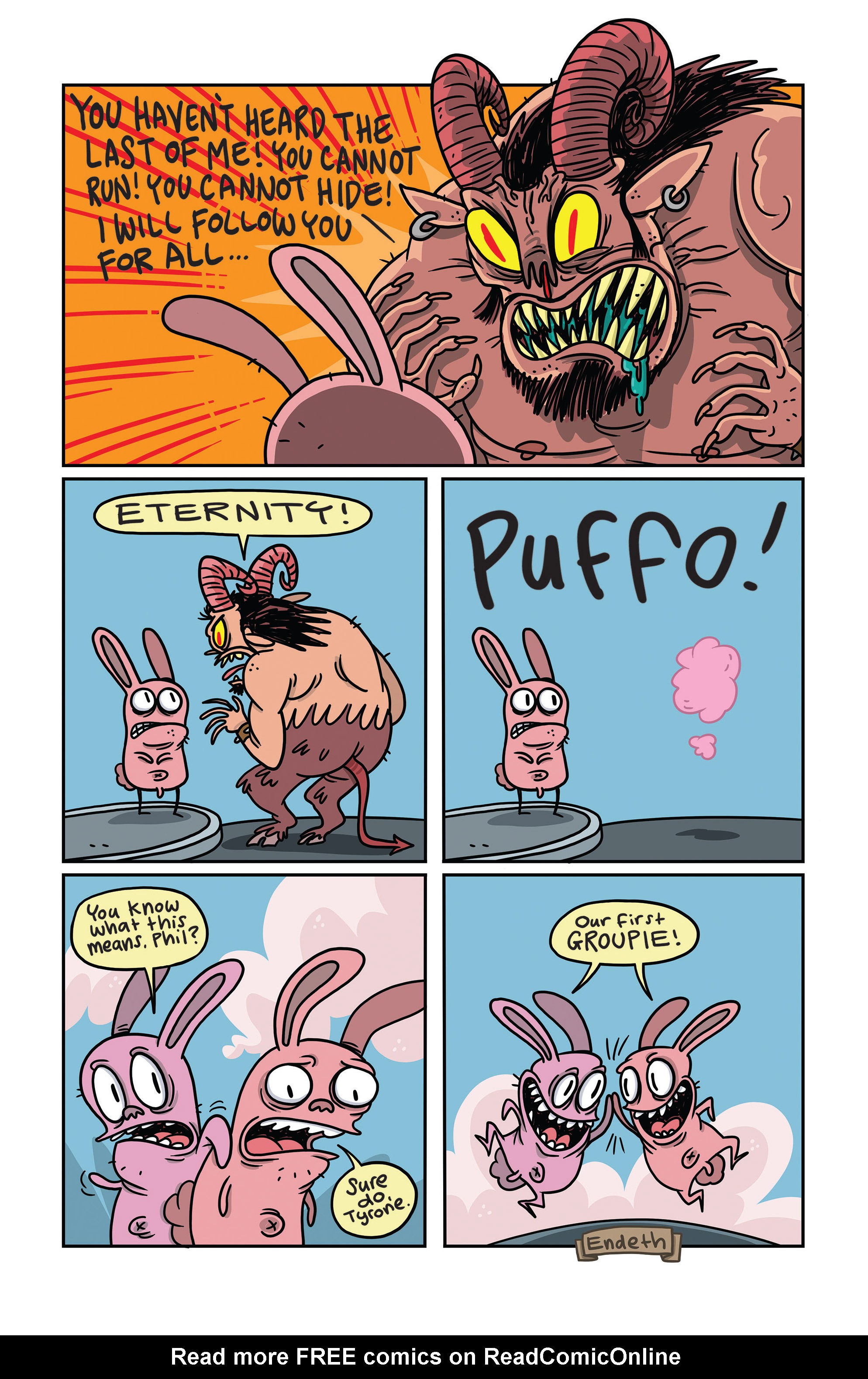 Read online Itty Bitty Bunnies in Rainbow Pixie Candy Land: Pop Tarts comic -  Issue # Full - 17